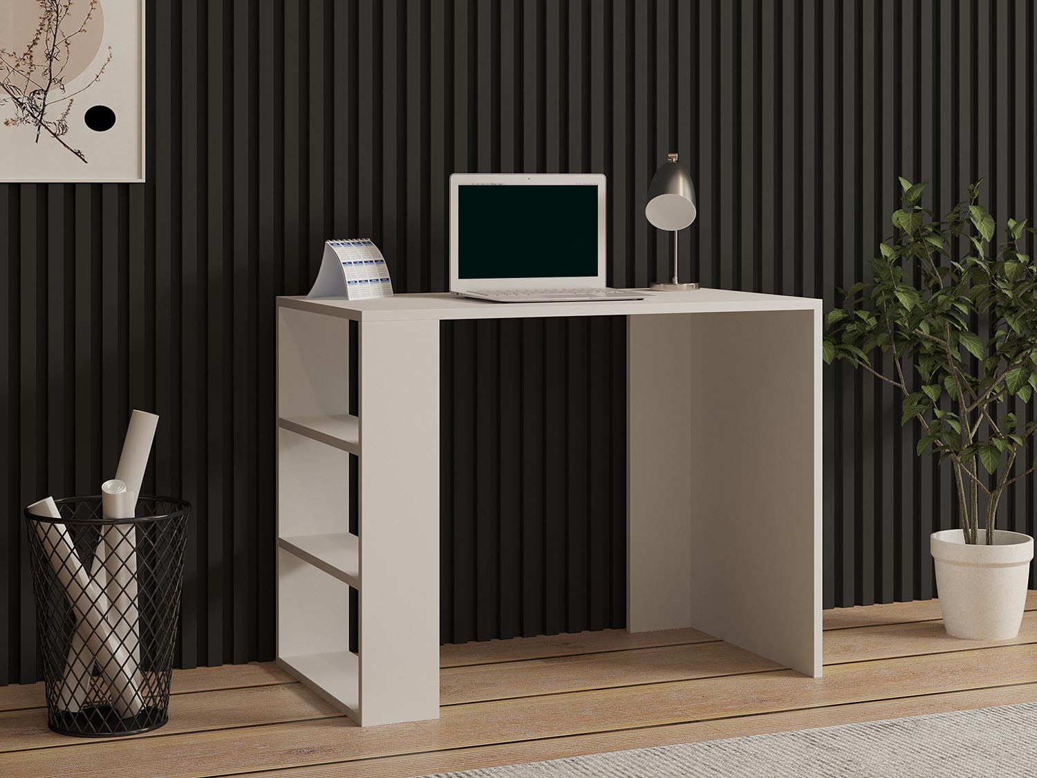 Cool in Weiss präsentiert im Onlineshop von KAQTU Design AG. Schreibtisch ist von Hanah Home