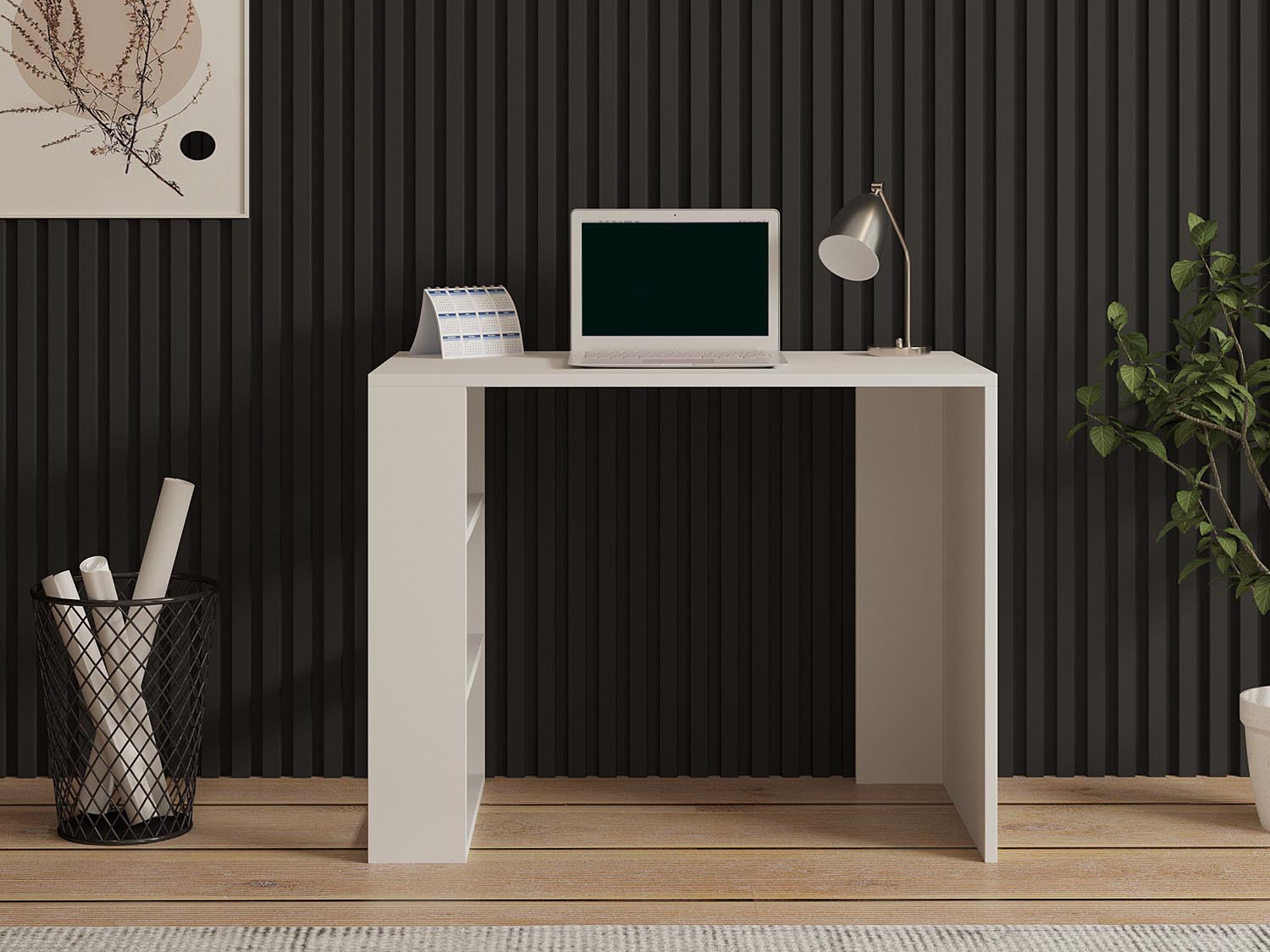 Cool in Weiss präsentiert im Onlineshop von KAQTU Design AG. Schreibtisch ist von Hanah Home