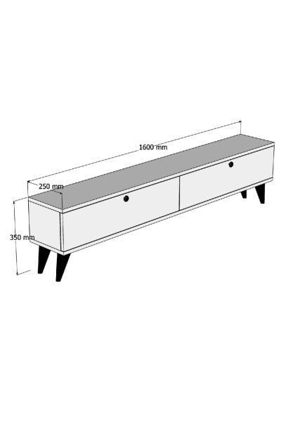 Paris - White in Weiss präsentiert im Onlineshop von KAQTU Design AG. Sideboard ist von Hanah Home