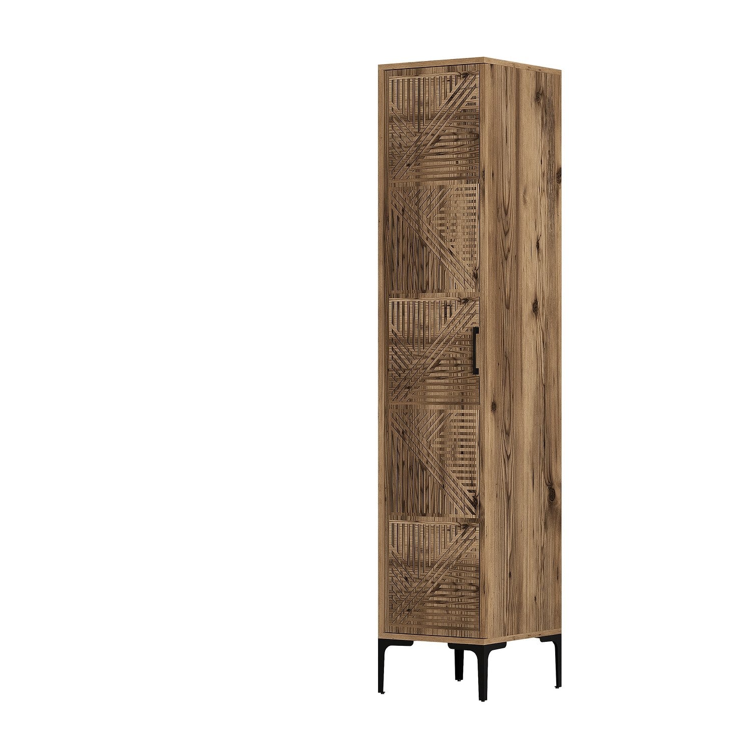 Kumsal P - Walnut in Walnuss präsentiert im Onlineshop von KAQTU Design AG. Garderobe ist von Hanah Home