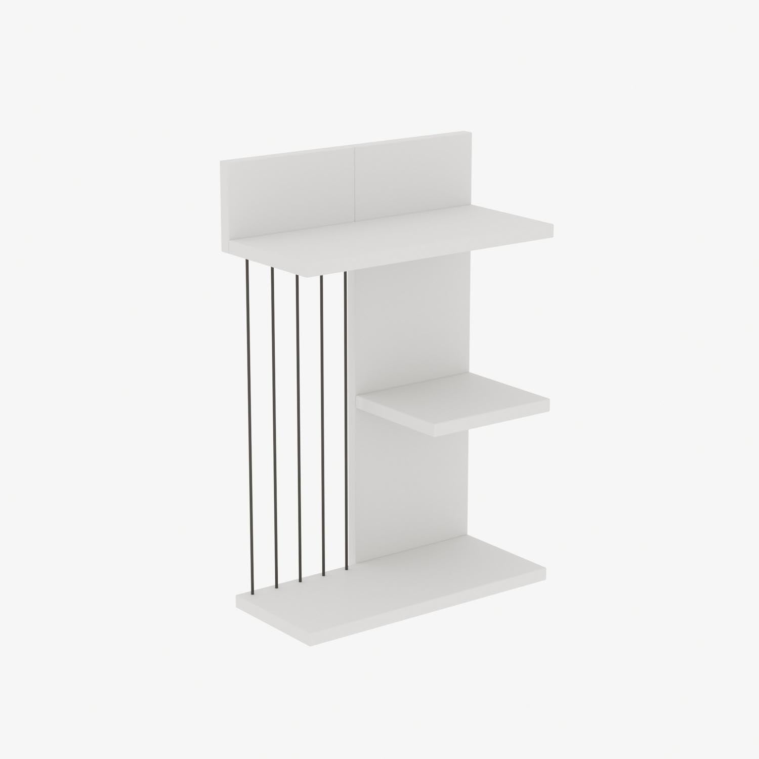 Kinik - White in Weiss präsentiert im Onlineshop von KAQTU Design AG. Wandregal ist von Hanah Home
