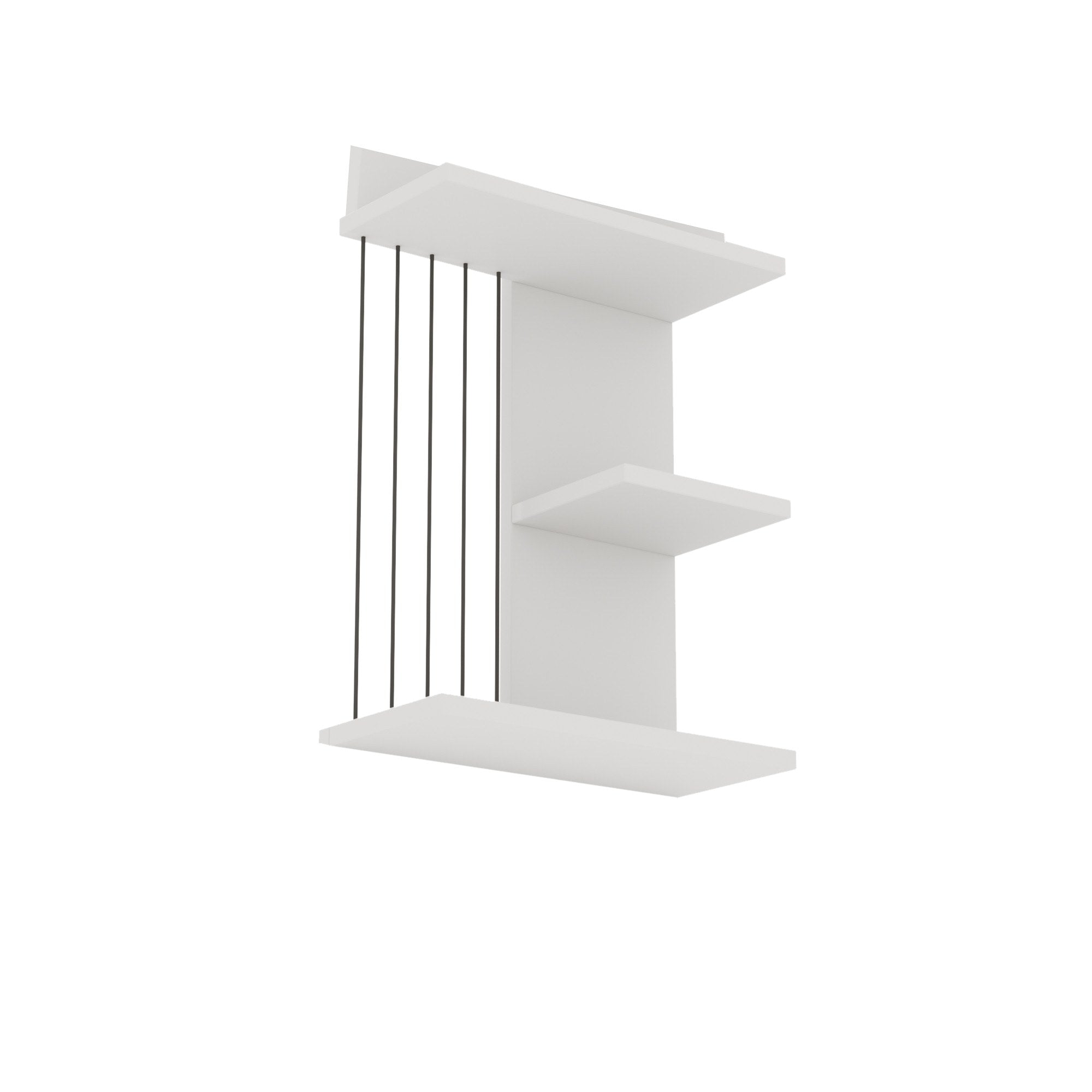 Kinik - White in Weiss präsentiert im Onlineshop von KAQTU Design AG. Wandregal ist von Hanah Home
