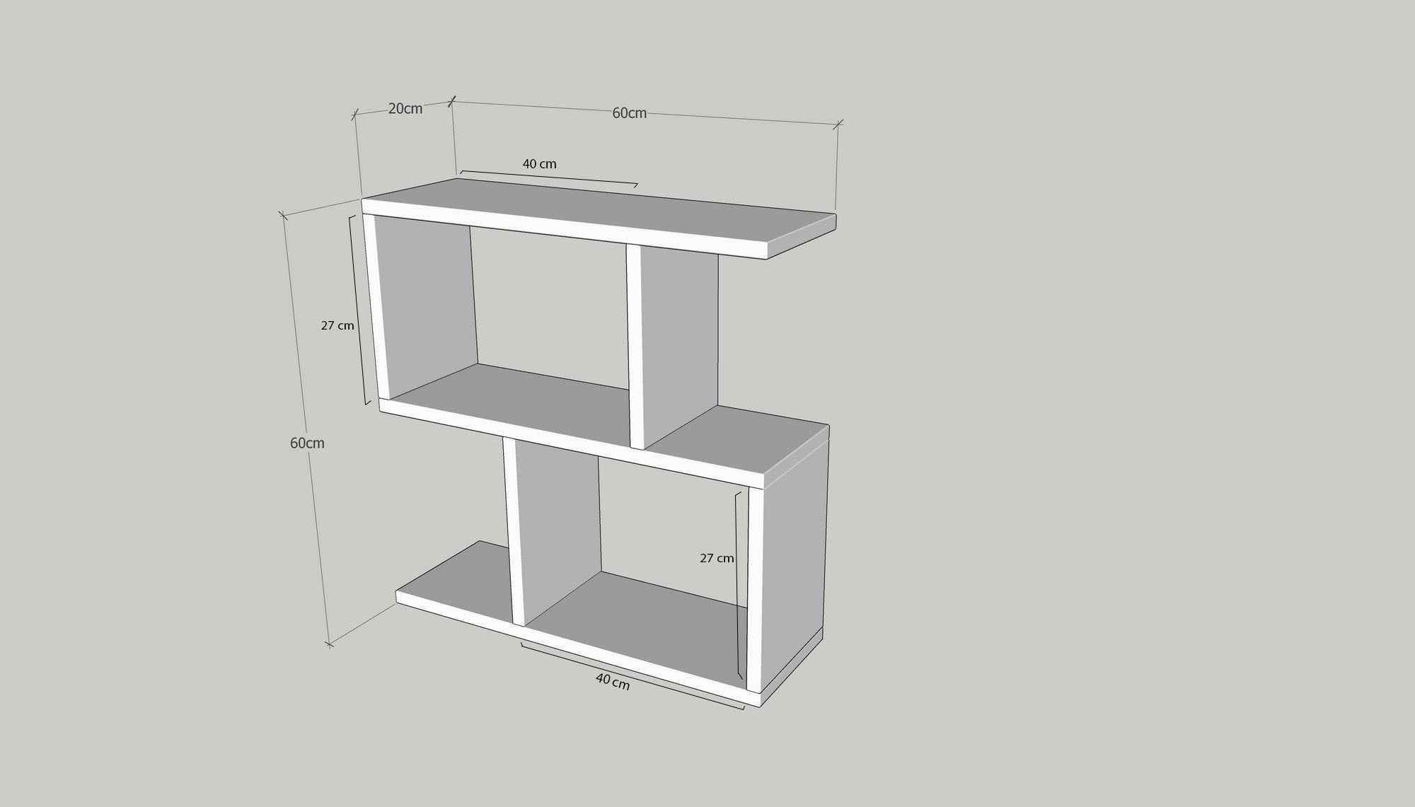 Life - White in Weiss präsentiert im Onlineshop von KAQTU Design AG. Beistelltisch ist von Hanah Home