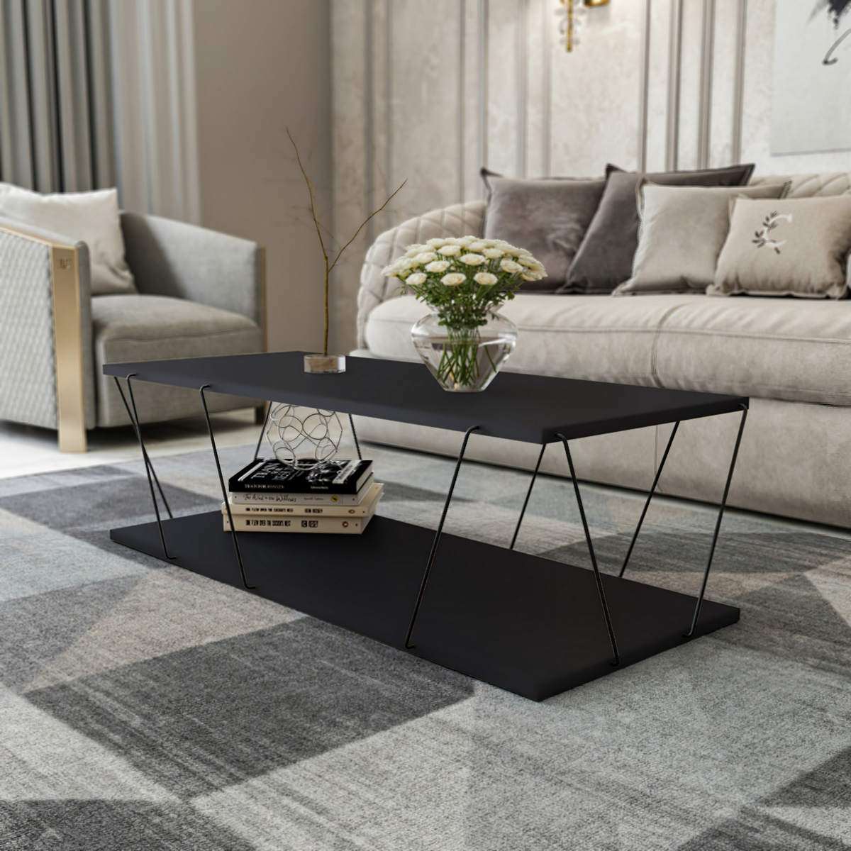 Labranda - Anthracite in Anthrazit präsentiert im Onlineshop von KAQTU Design AG. Sideboard ist von Hanah Home