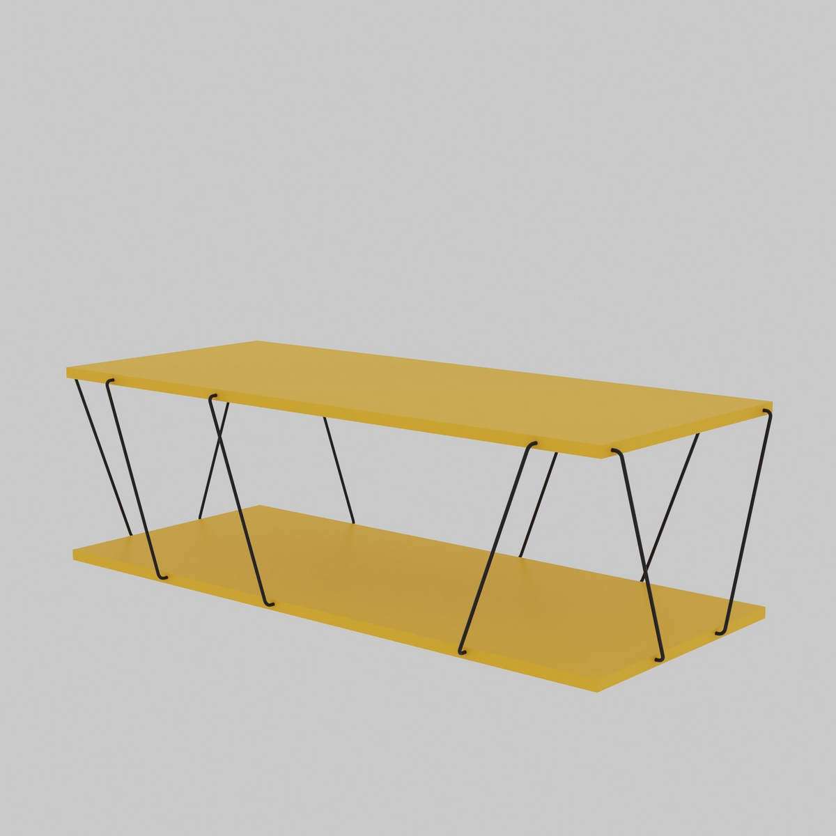 Labranda - Yellow in Gelb präsentiert im Onlineshop von KAQTU Design AG. Sideboard ist von Hanah Home