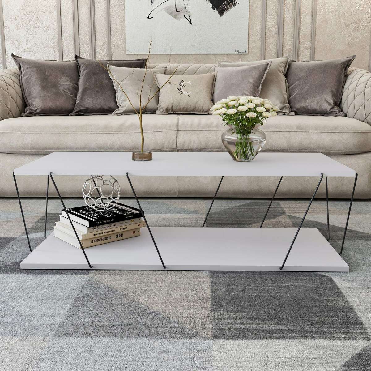 Labranda - White in Weiss präsentiert im Onlineshop von KAQTU Design AG. Sideboard ist von Hanah Home