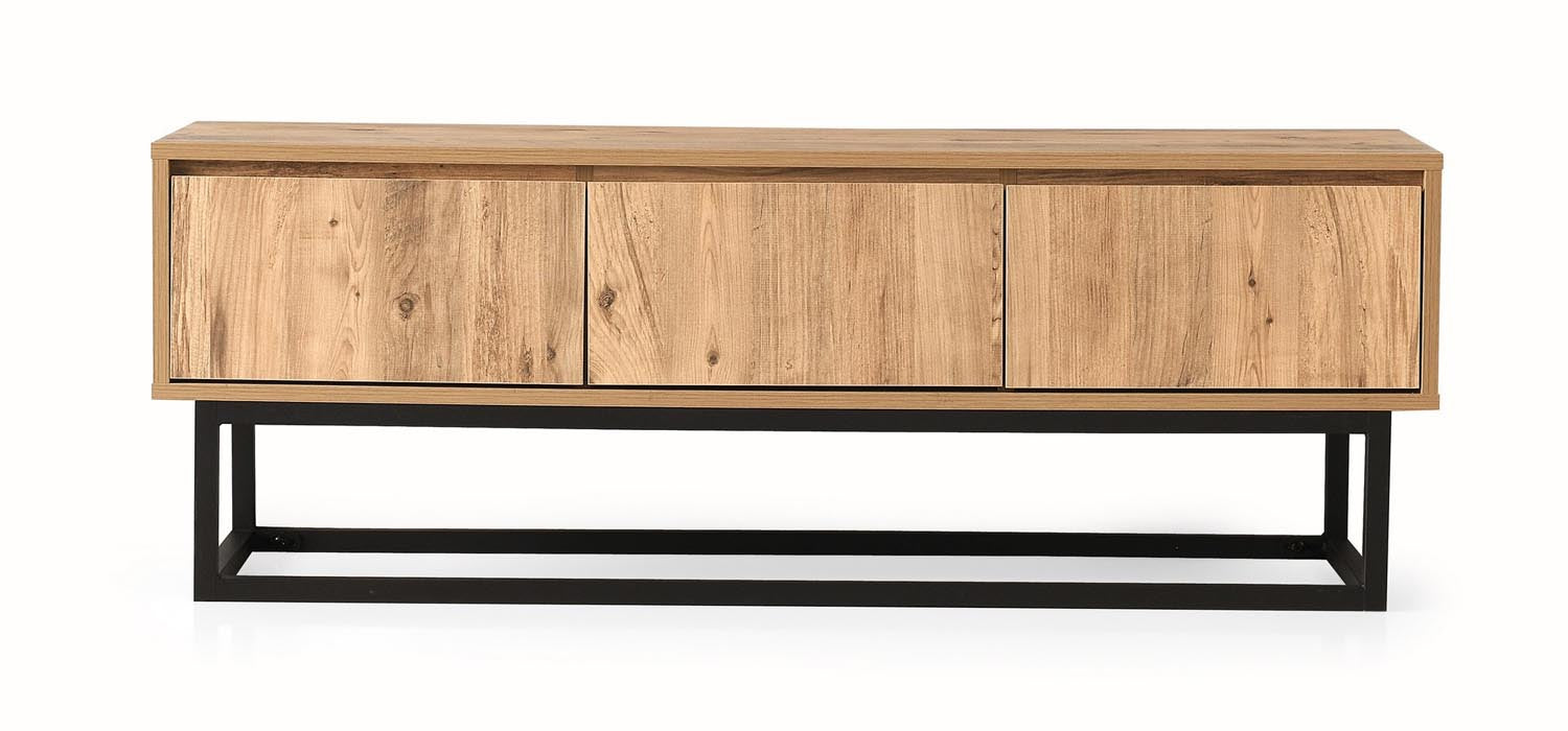 Tilsim 140 in Schwarzkiefer präsentiert im Onlineshop von KAQTU Design AG. Sideboard ist von Hanah Home