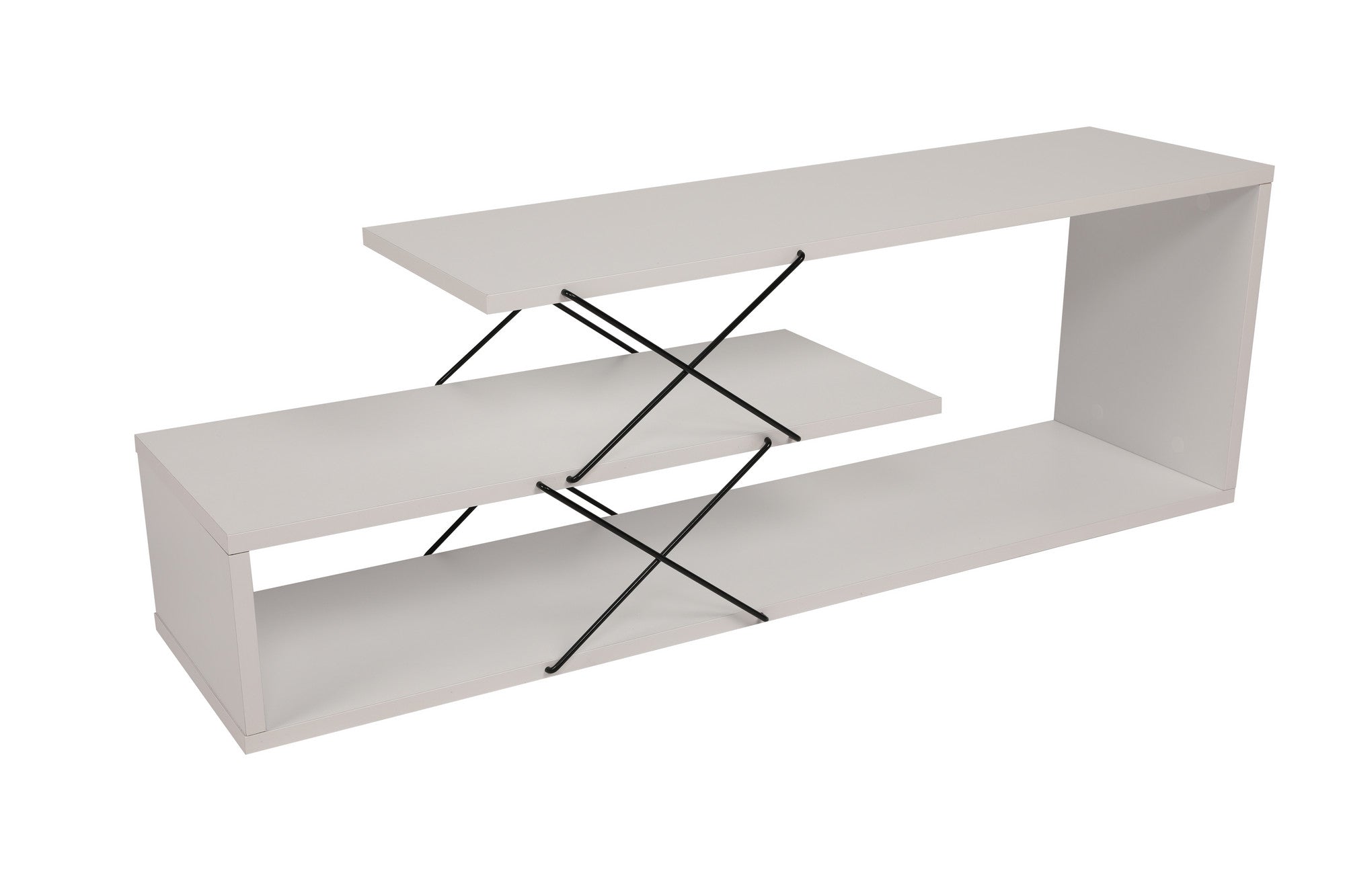 Zigzag - White in Weiss präsentiert im Onlineshop von KAQTU Design AG. Sideboard ist von Hanah Home