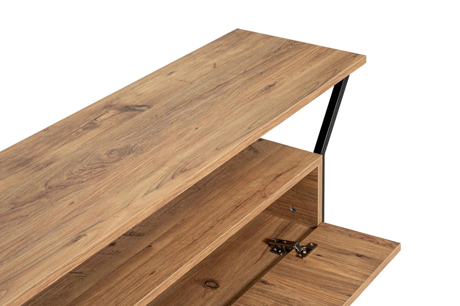 Tarz - Walnut in Walnuss Schwarz präsentiert im Onlineshop von KAQTU Design AG. Sideboard ist von Hanah Home