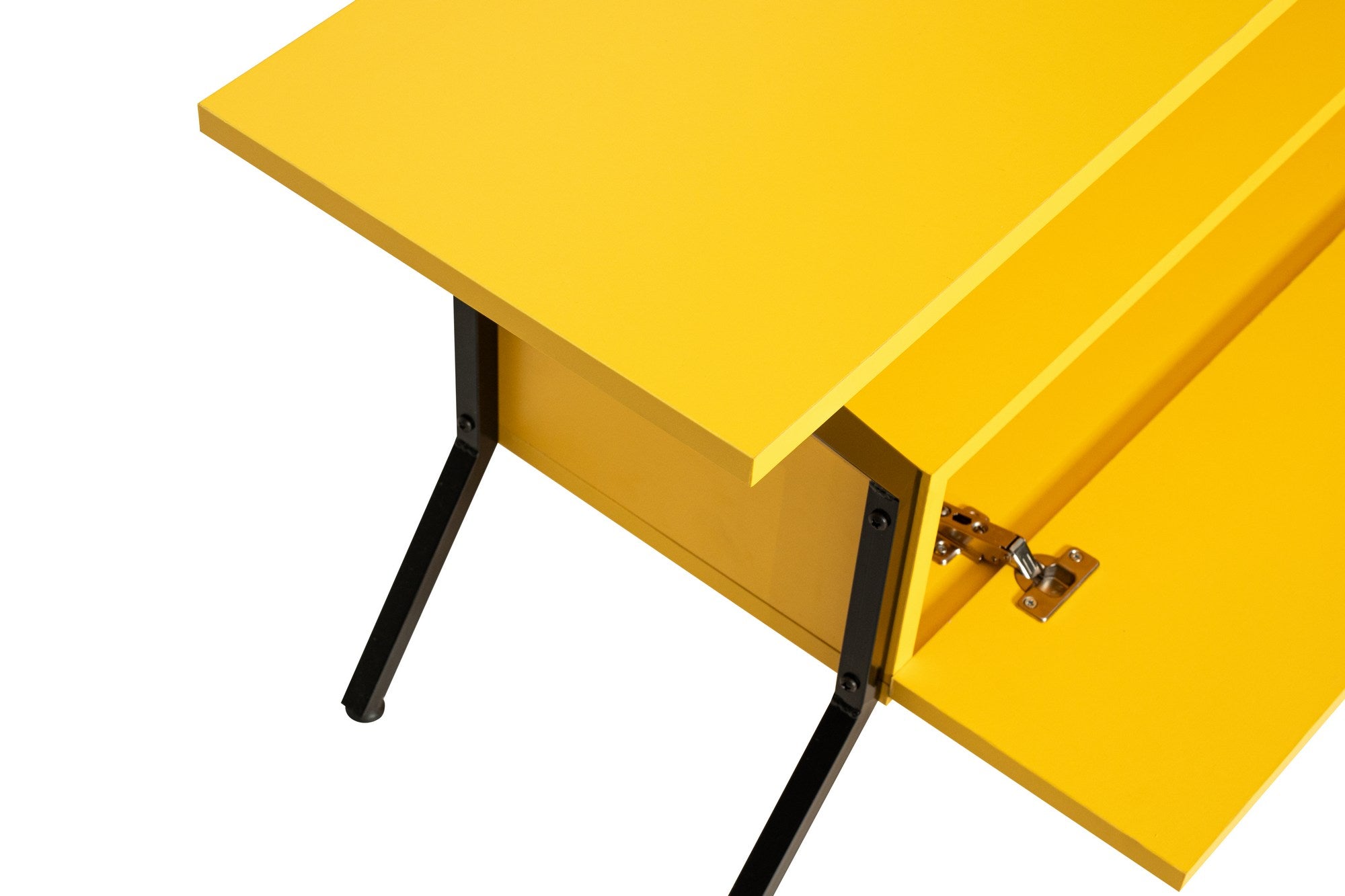 Tarz - Yellow in Gelb Schwarz präsentiert im Onlineshop von KAQTU Design AG. Sideboard ist von Hanah Home