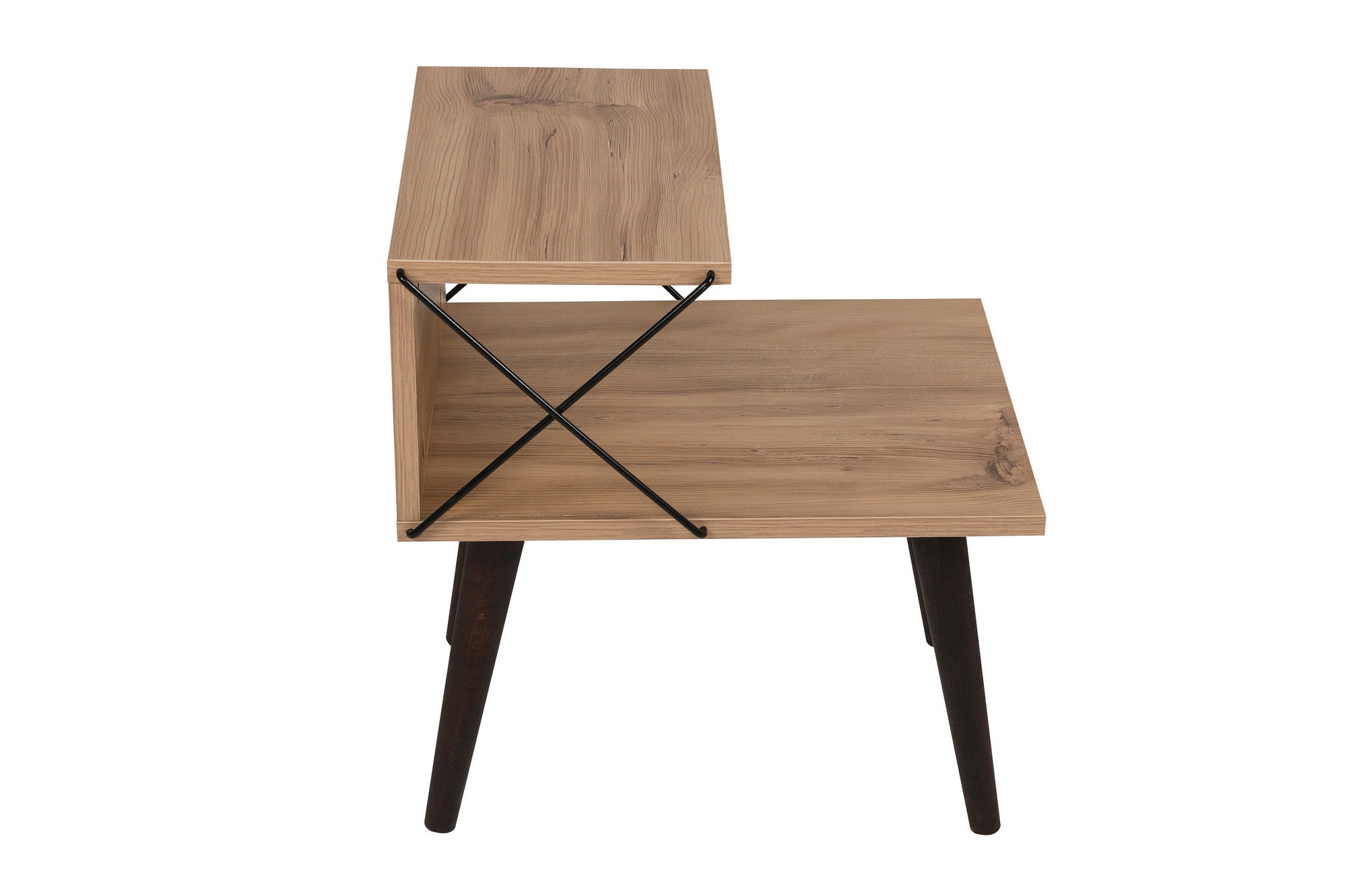 Cross - Pine in Kiefer präsentiert im Onlineshop von KAQTU Design AG. Nachttisch ist von Hanah Home