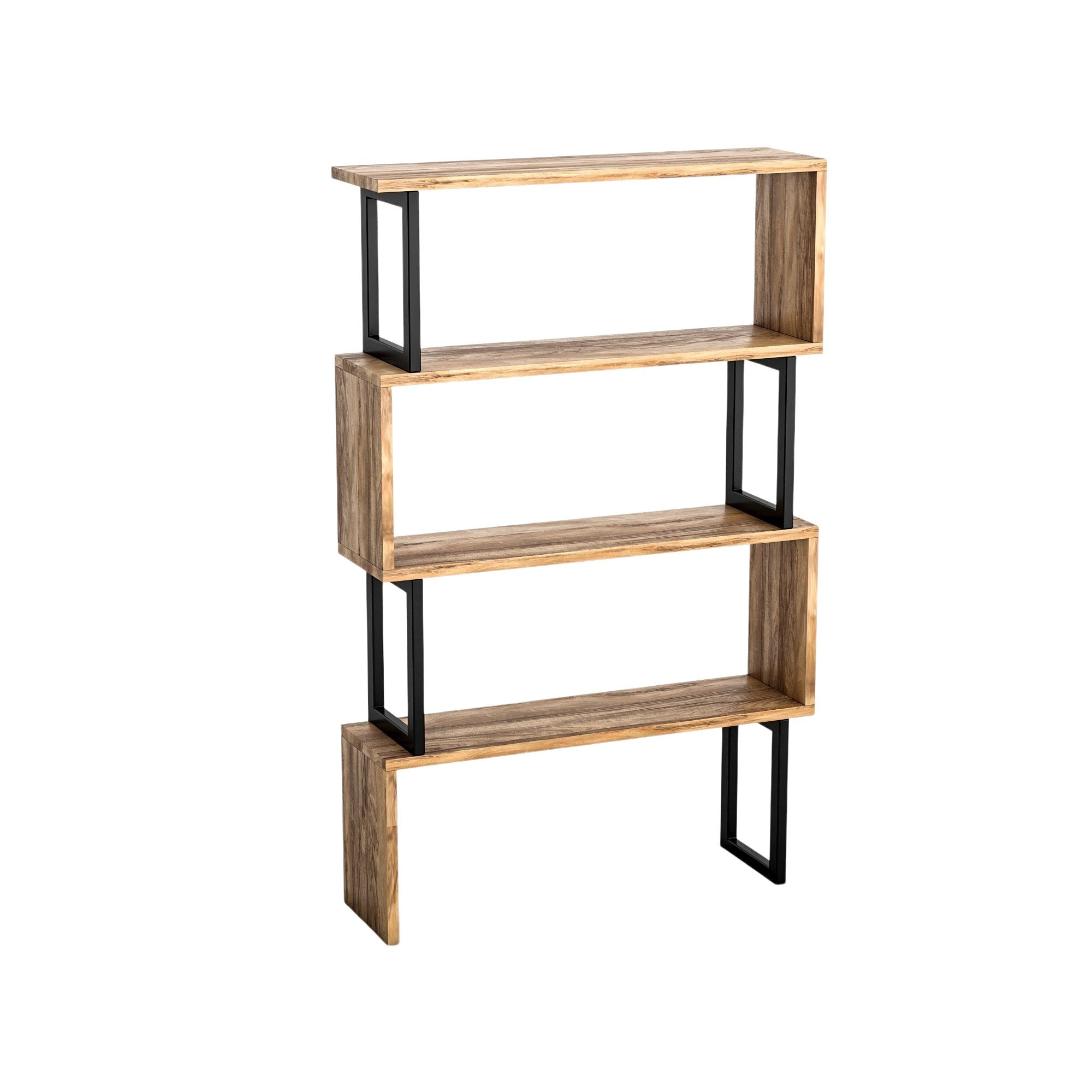 Ceylan - Walnut in Walnuss präsentiert im Onlineshop von KAQTU Design AG. Bücherregal ist von Hanah Home