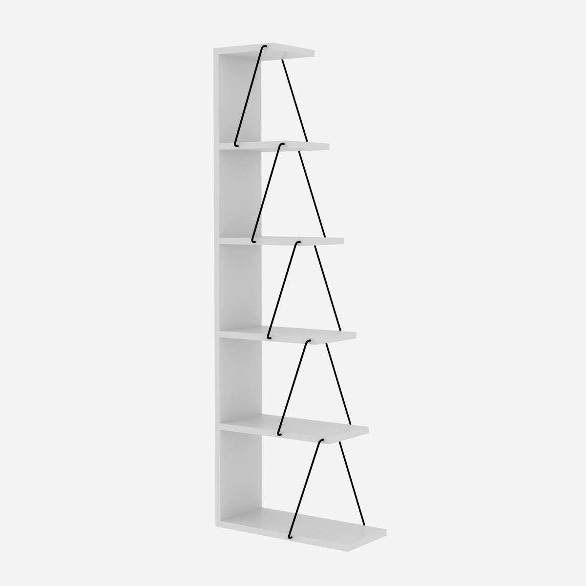Tlos - White in Weiss präsentiert im Onlineshop von KAQTU Design AG. Wandregal ist von Hanah Home