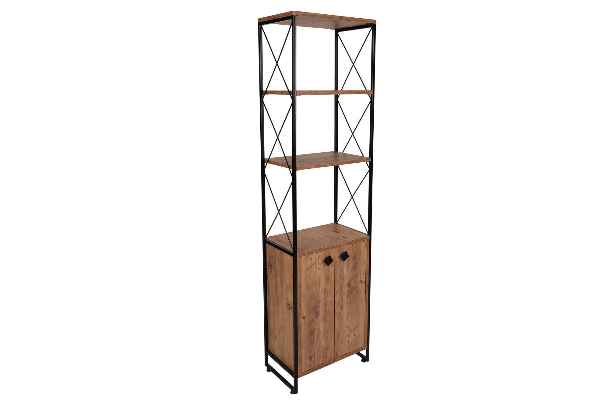 Tervel - Pine in Kiefer präsentiert im Onlineshop von KAQTU Design AG. Bücherregal ist von Hanah Home