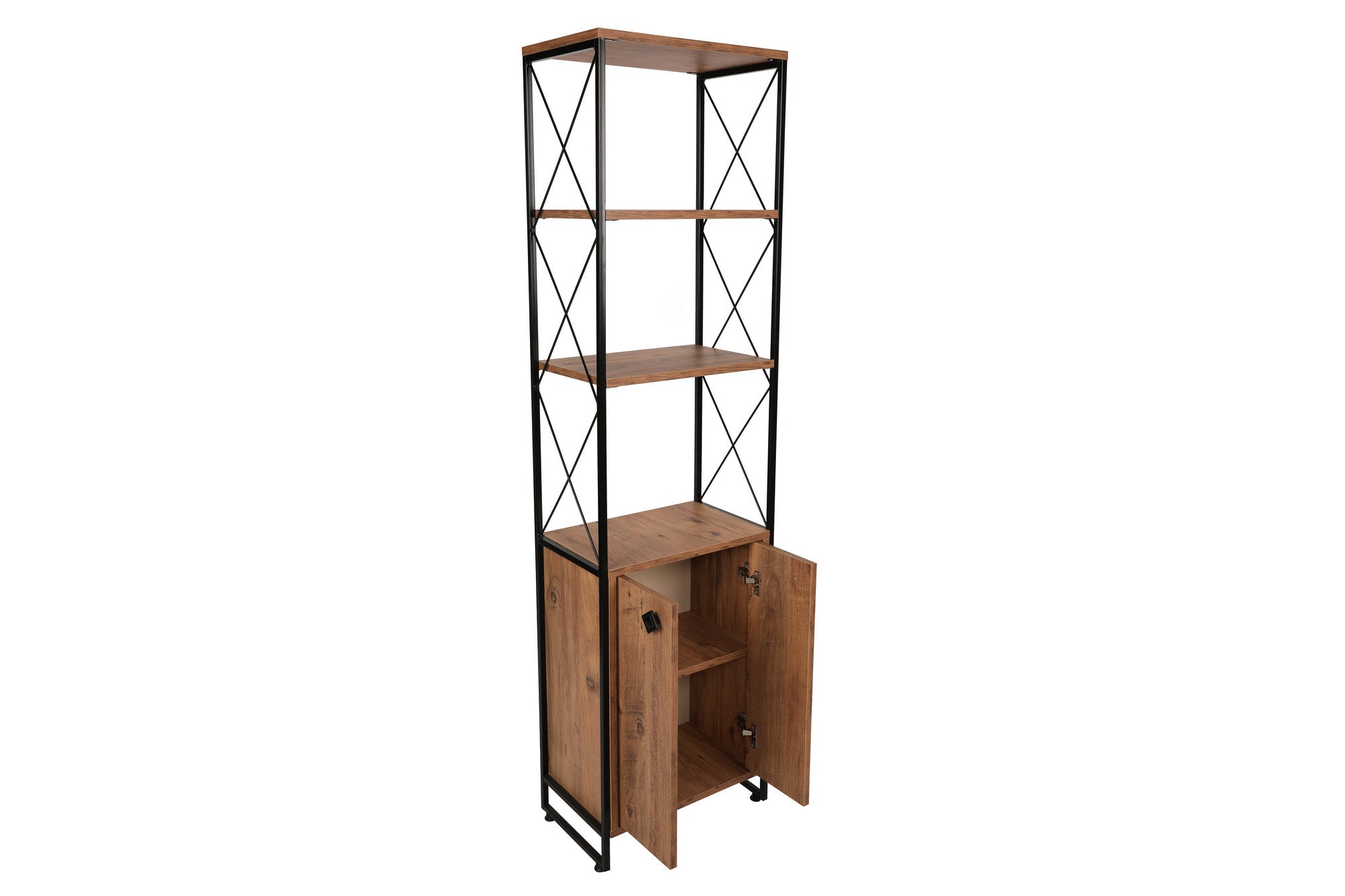 Tervel - Pine in Kiefer präsentiert im Onlineshop von KAQTU Design AG. Bücherregal ist von Hanah Home