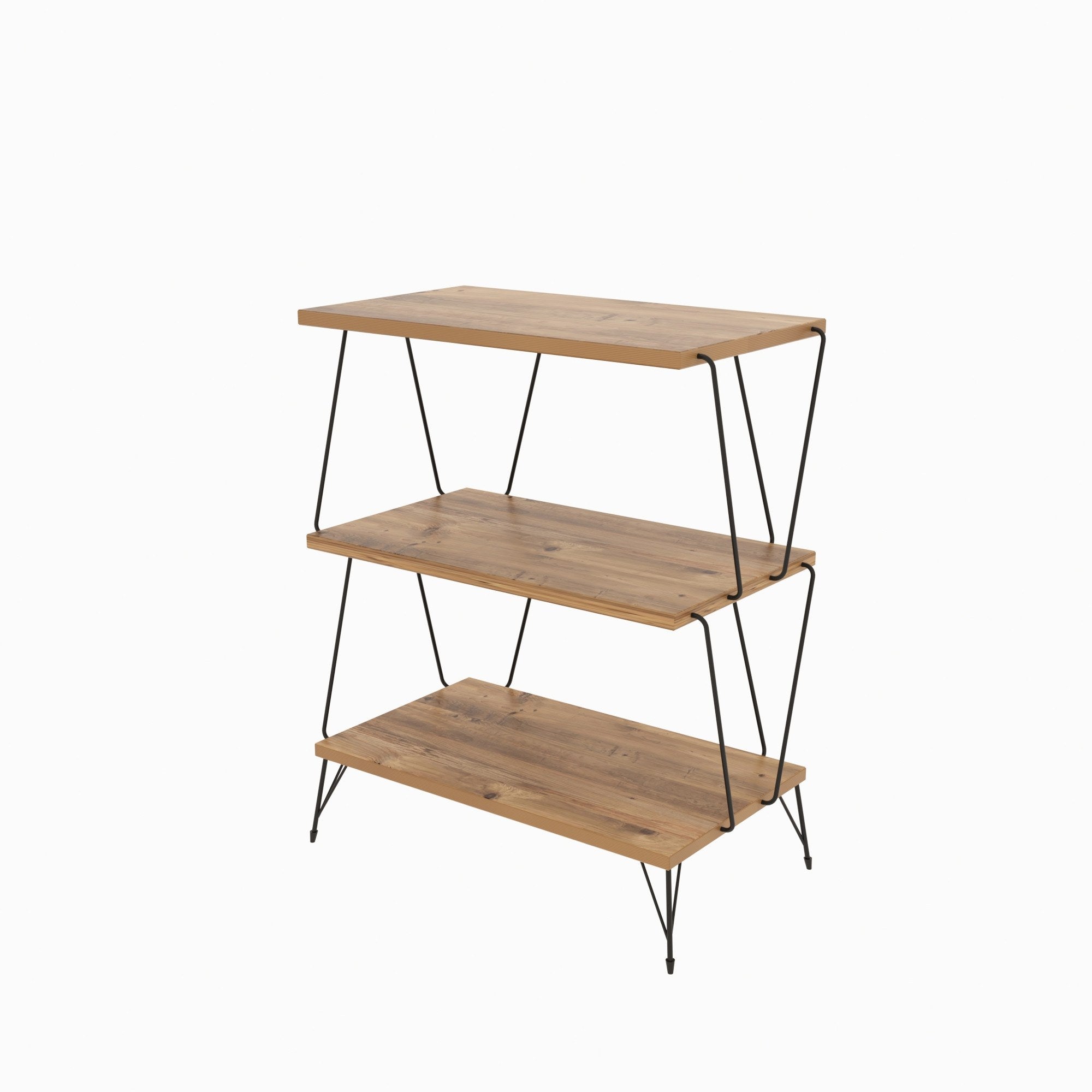 Lazandos - Pine in Kiefer präsentiert im Onlineshop von KAQTU Design AG. Beistelltisch ist von Hanah Home