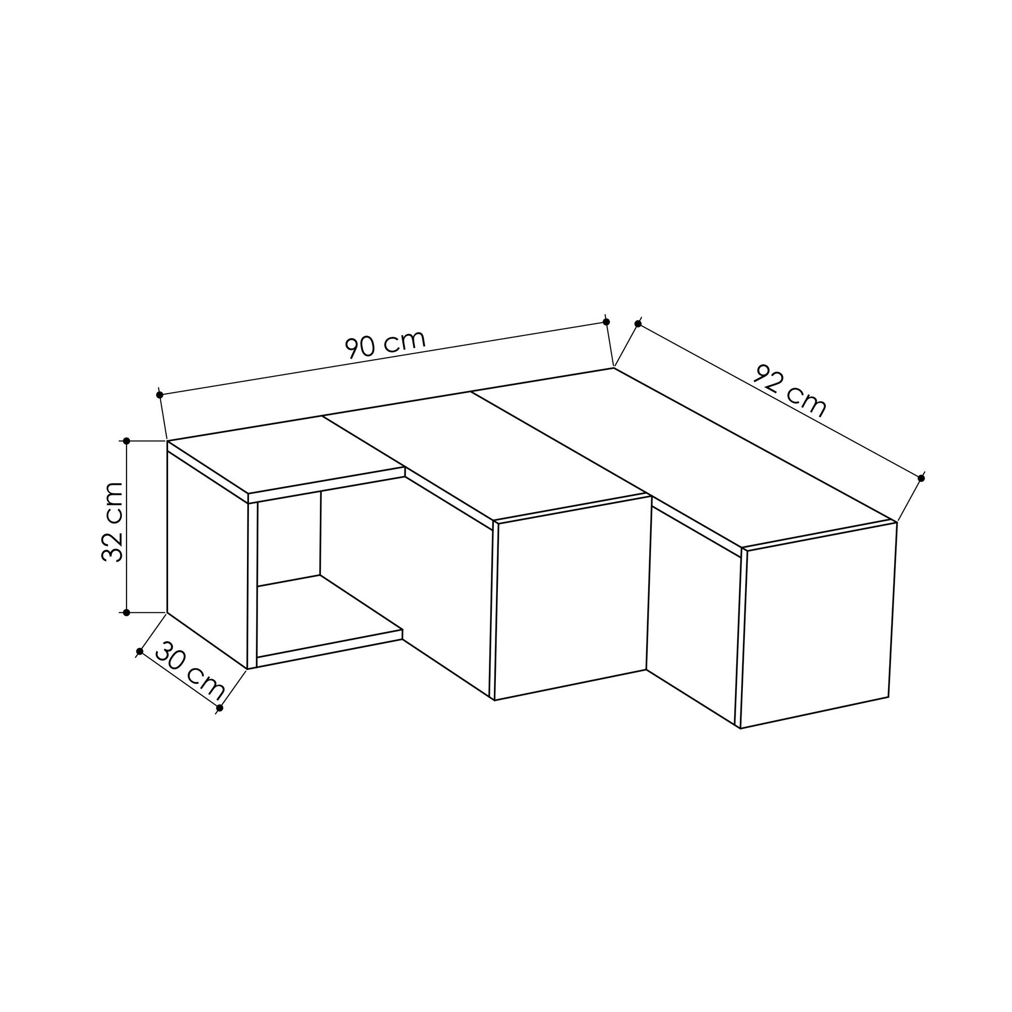 Entdecken Sie das Compact Sideboard in Weiß von Hanah Home – die ideale Lösung für stilvolle Ordnung und modernes Wohnen. Perfekt für jedes Zuhause!