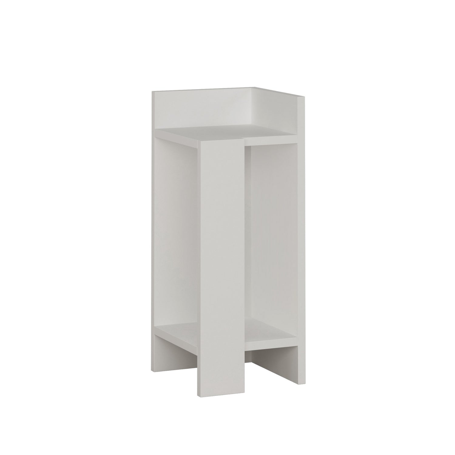 Elos Right - White in Weiss präsentiert im Onlineshop von KAQTU Design AG. Nachttisch ist von Hanah Home