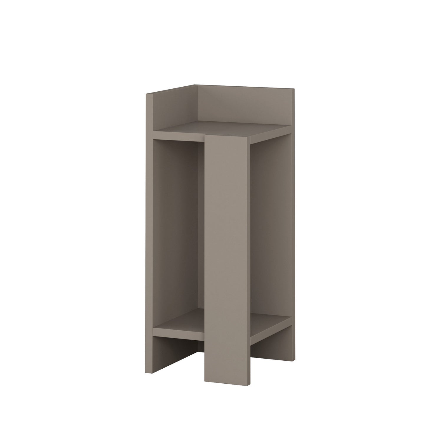Elos left - Light Mocha in Helles Mocha präsentiert im Onlineshop von KAQTU Design AG. Nachttisch ist von Hanah Home