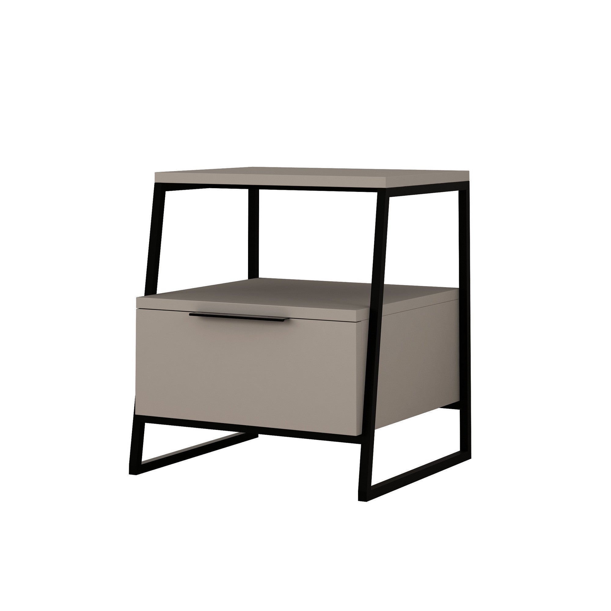 Pal - Light Mocha in Helles Mocha präsentiert im Onlineshop von KAQTU Design AG. Nachttisch ist von Hanah Home