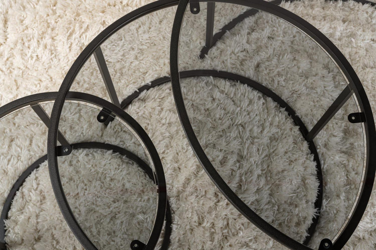 Aurum Sofatisch - Schwarz
 Grau in Schwarz
 Grau präsentiert im Onlineshop von KAQTU Design AG. Couchtisch ist von Nordure