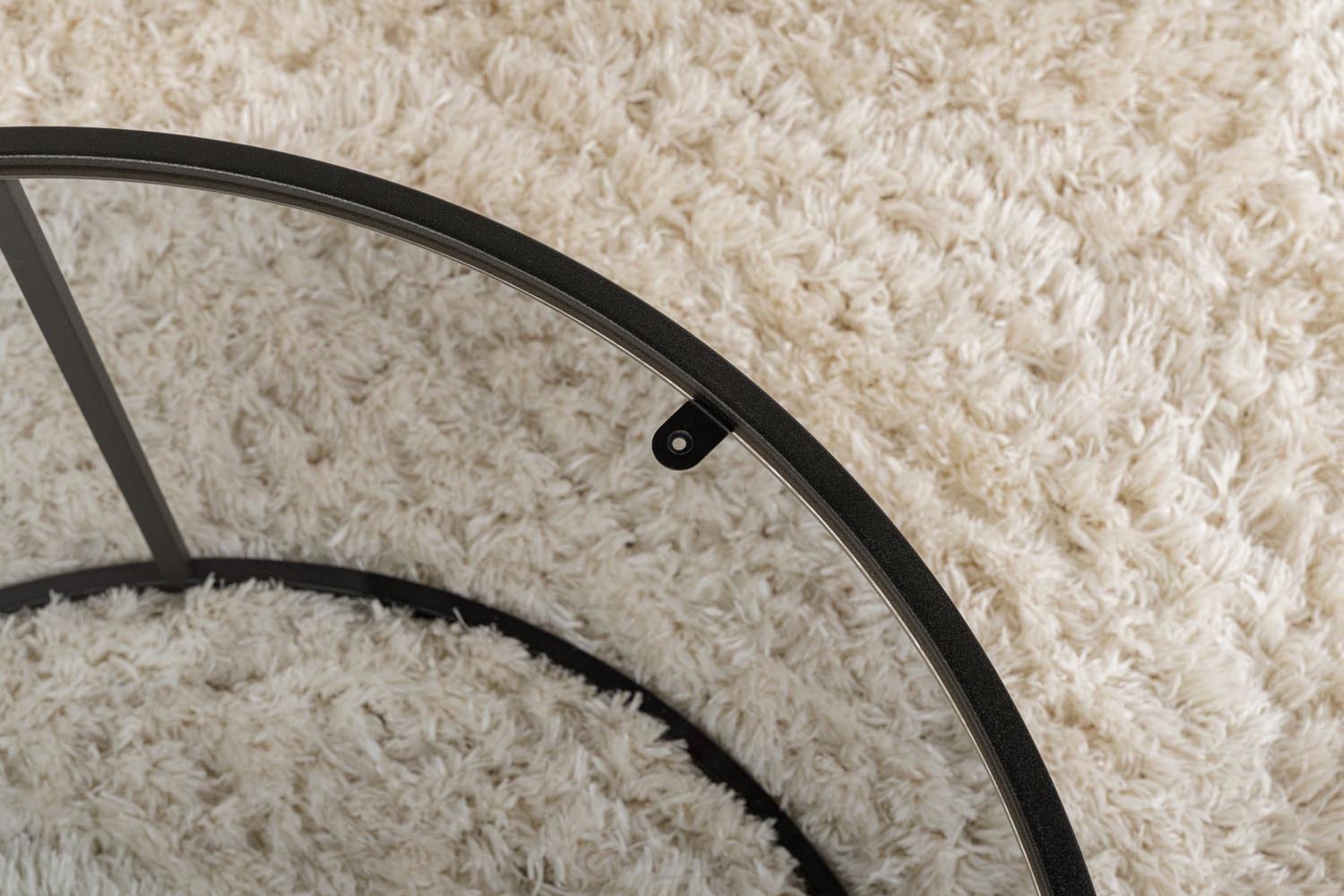 Aurum - 80 - Black, Grey in Schwarz
 Grau präsentiert im Onlineshop von KAQTU Design AG. Beistelltisch ist von Nordure