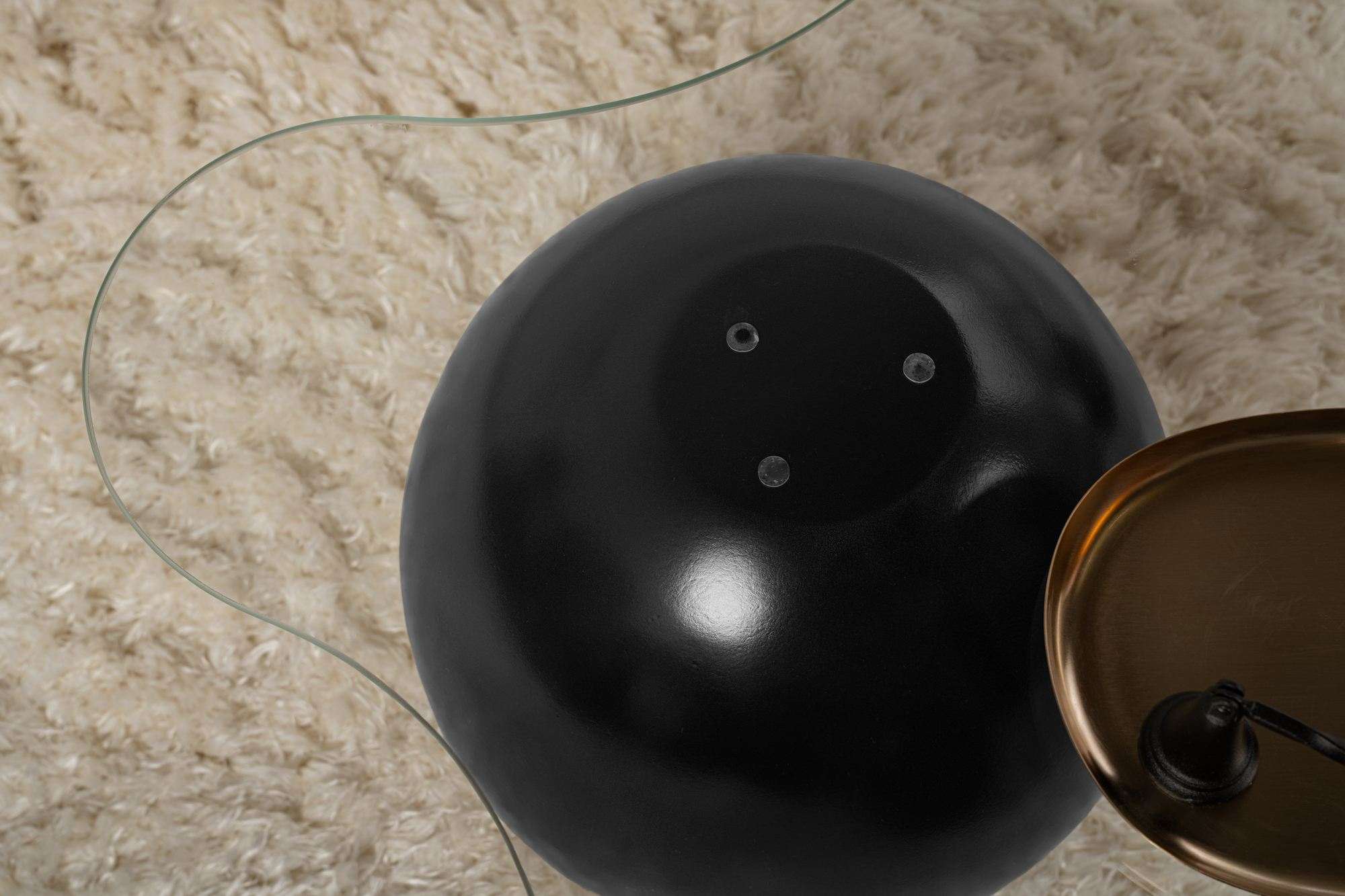 Noxa - Black, Transparent in Schwarz Transparent präsentiert im Onlineshop von KAQTU Design AG. Beistelltisch ist von Nordure
