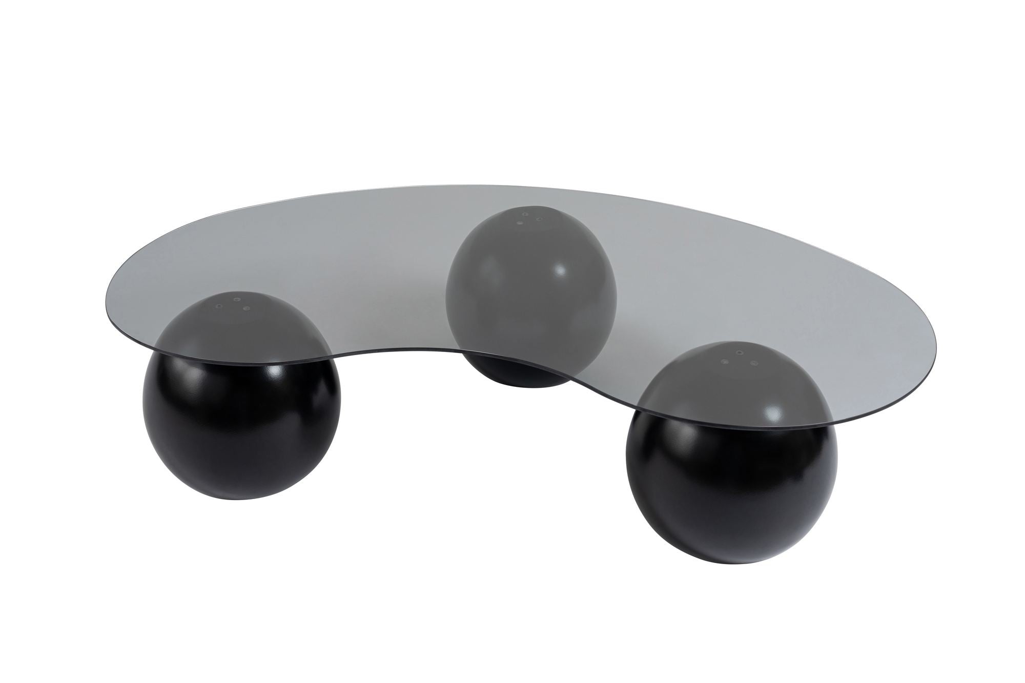 Sphere - Black, Grey in Schwarz
 Grau präsentiert im Onlineshop von KAQTU Design AG. Beistelltisch ist von Nordure