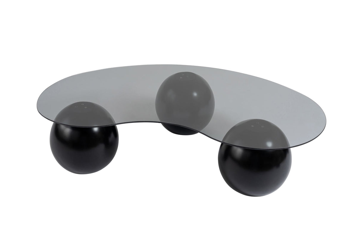 Sphere Sofatisch - Schwarz
 Grau in Schwarz / Grau präsentiert im Onlineshop von KAQTU Design AG. Couchtisch ist von Nordure
