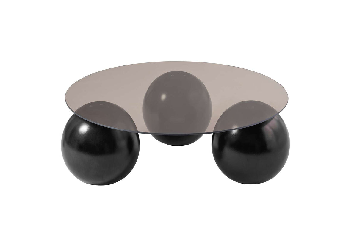Miro Sofatisch - Schwarz
 Bronze in Schwarz / Bronze präsentiert im Onlineshop von KAQTU Design AG. Couchtisch ist von Nordure