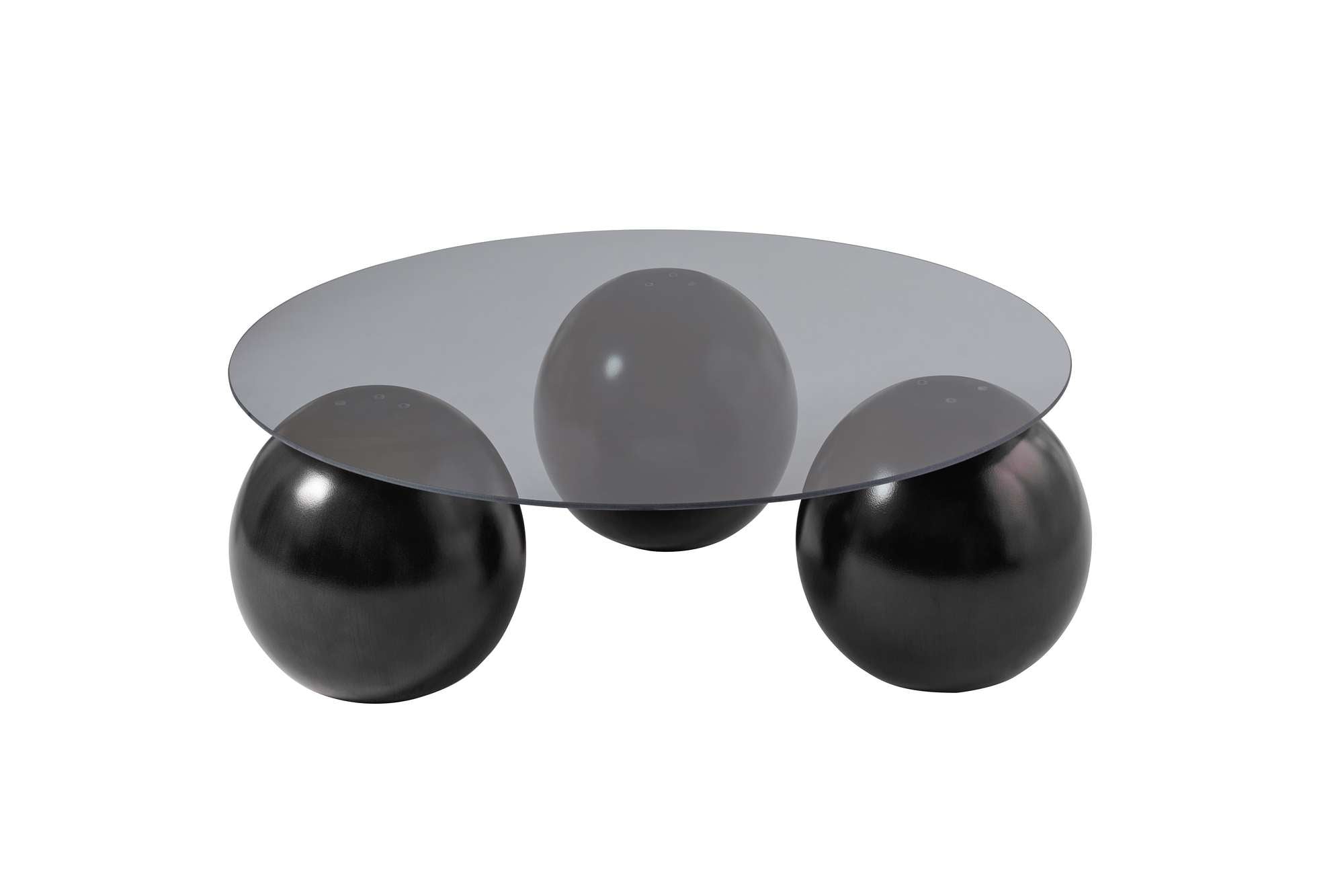 Miro - Black, Grey in Schwarz
 Grau präsentiert im Onlineshop von KAQTU Design AG. Beistelltisch ist von Nordure