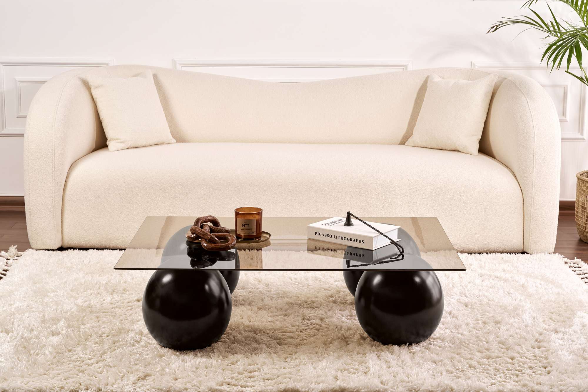 Sera - Black, Bronze in Schwarz
 Bronze präsentiert im Onlineshop von KAQTU Design AG. Beistelltisch ist von Nordure