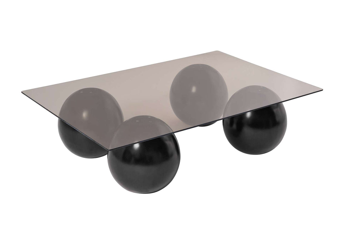 Sera Sofatisch - Schwarz
 Bronze in Schwarz / Bronze präsentiert im Onlineshop von KAQTU Design AG. Couchtisch ist von Nordure