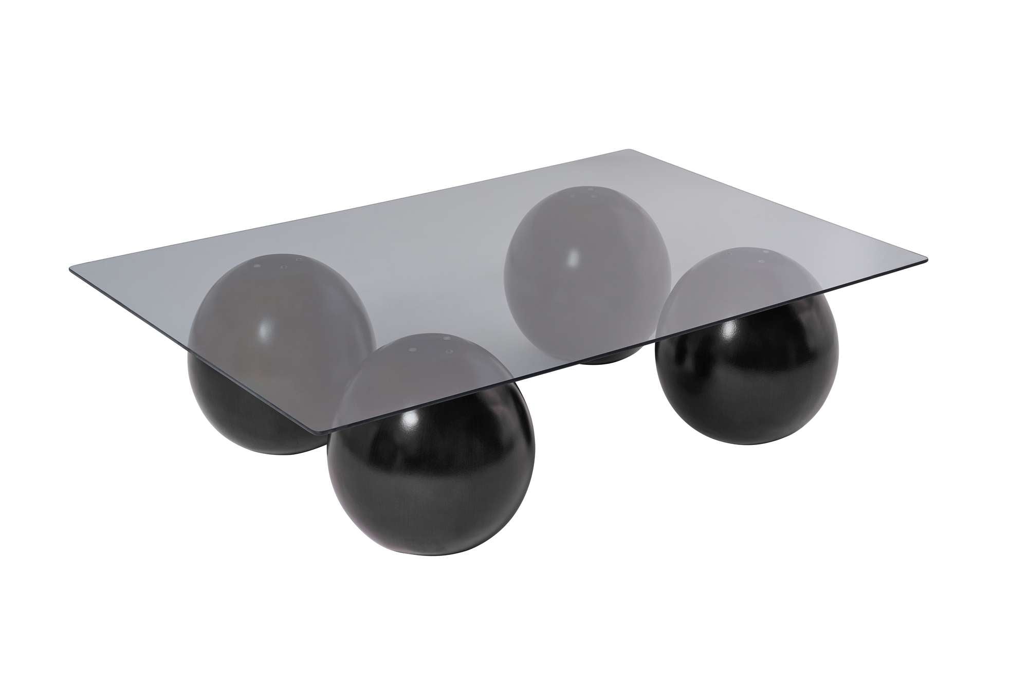Sera - Black, Grey in Schwarz
 Grau präsentiert im Onlineshop von KAQTU Design AG. Beistelltisch ist von Nordure