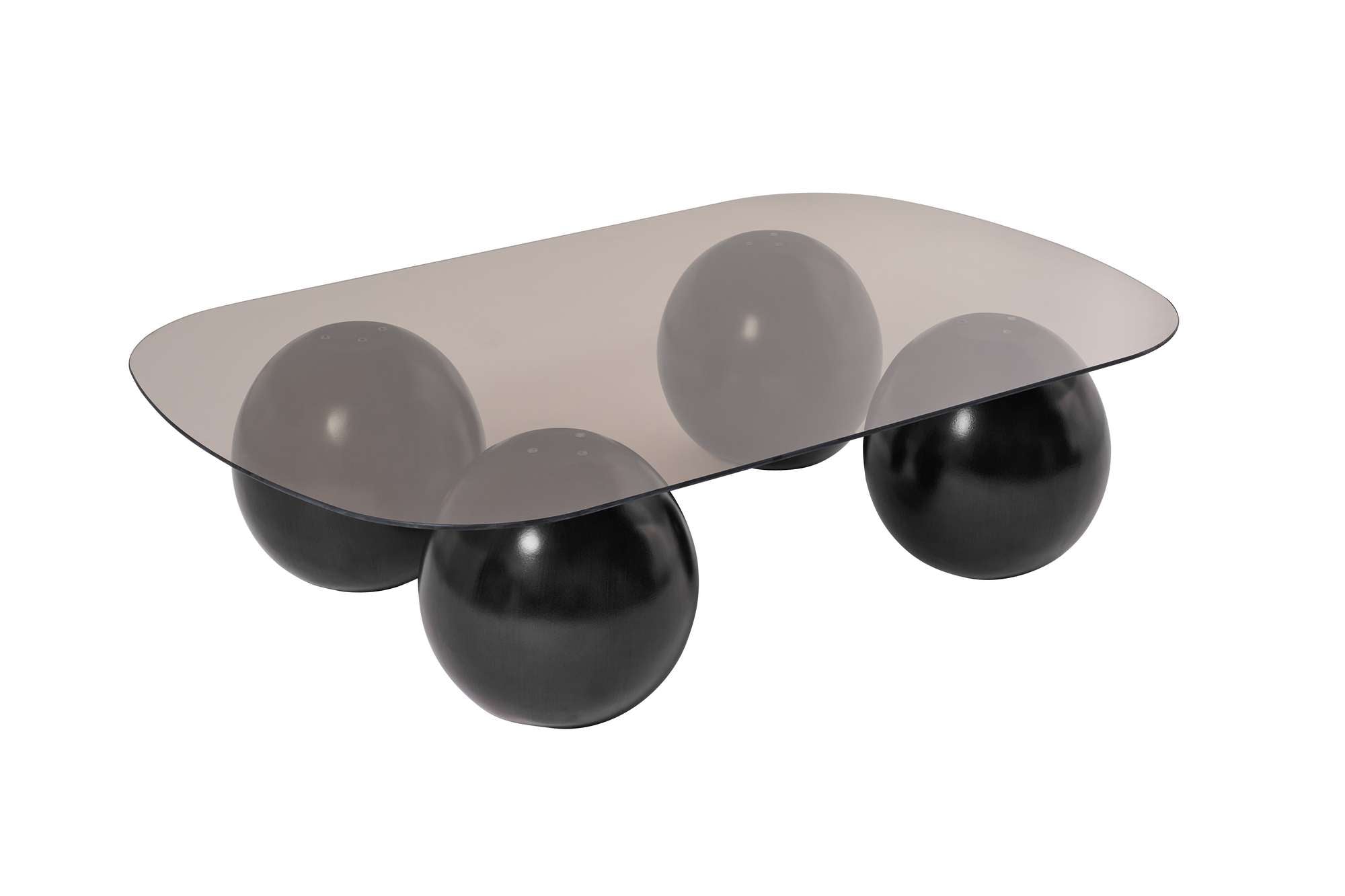Evara - Black, Bronze in Schwarz
 Bronze präsentiert im Onlineshop von KAQTU Design AG. Beistelltisch ist von Nordure