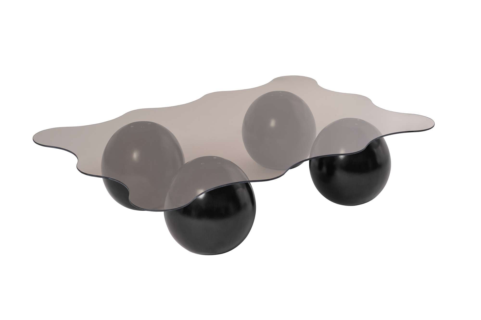 Noxa - Black, Bronze in Schwarz
 Bronze präsentiert im Onlineshop von KAQTU Design AG. Beistelltisch ist von Nordure
