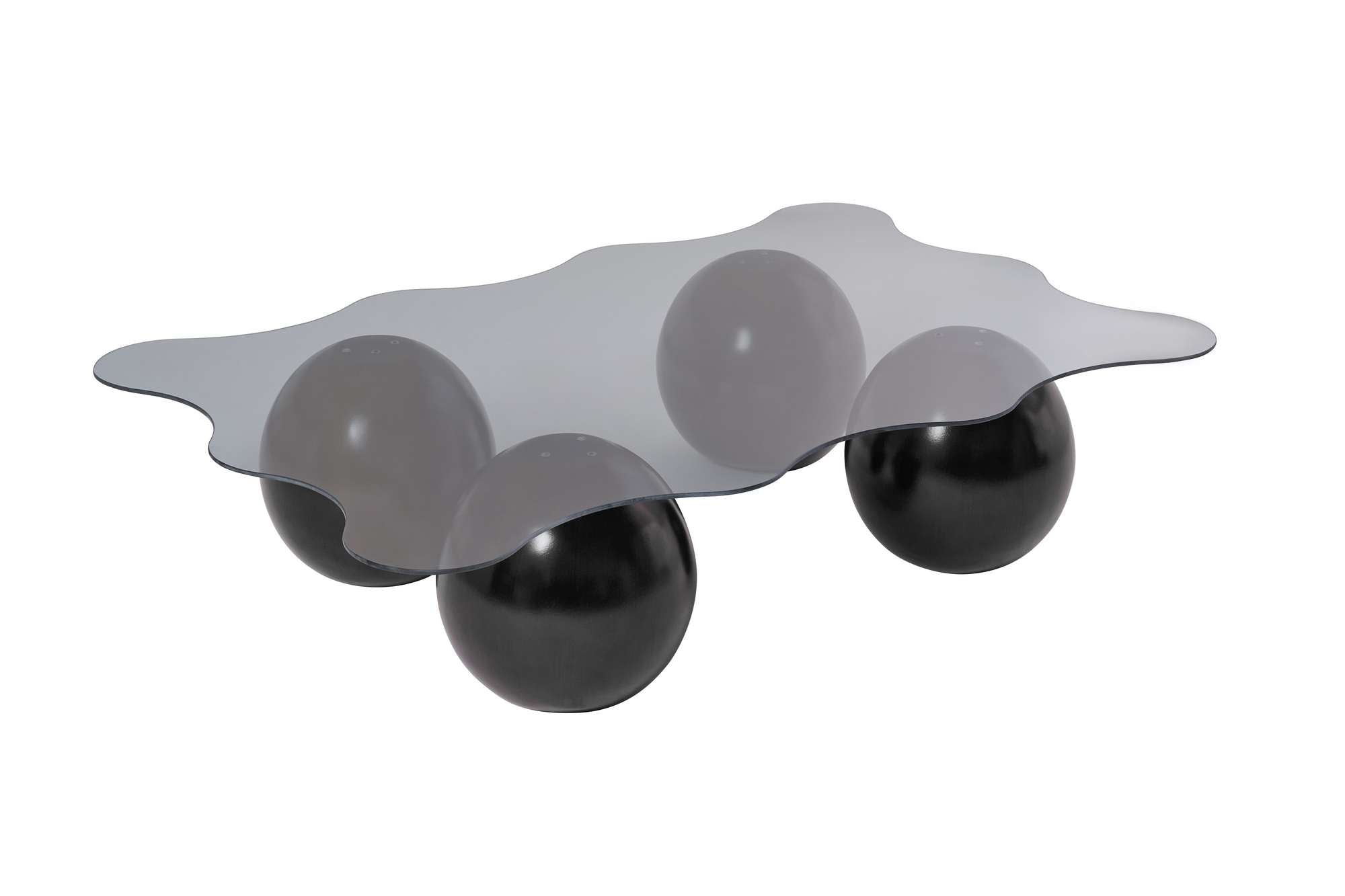 Noxa - Black, Grey in Schwarz
 Grau präsentiert im Onlineshop von KAQTU Design AG. Beistelltisch ist von Nordure