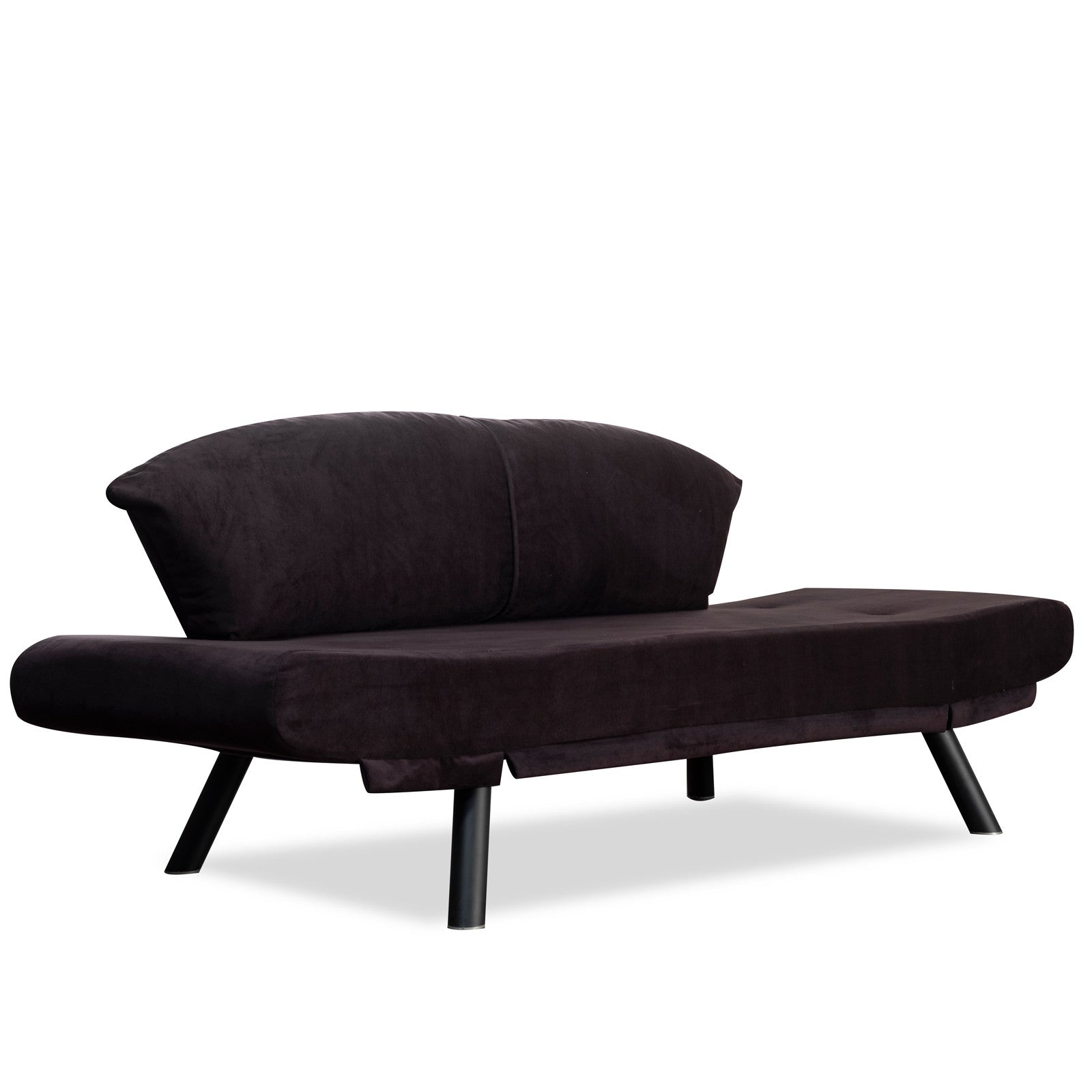 Genzo - Black in Schwarz präsentiert im Onlineshop von KAQTU Design AG. Bettsofa ist von Atelier Del Sofa