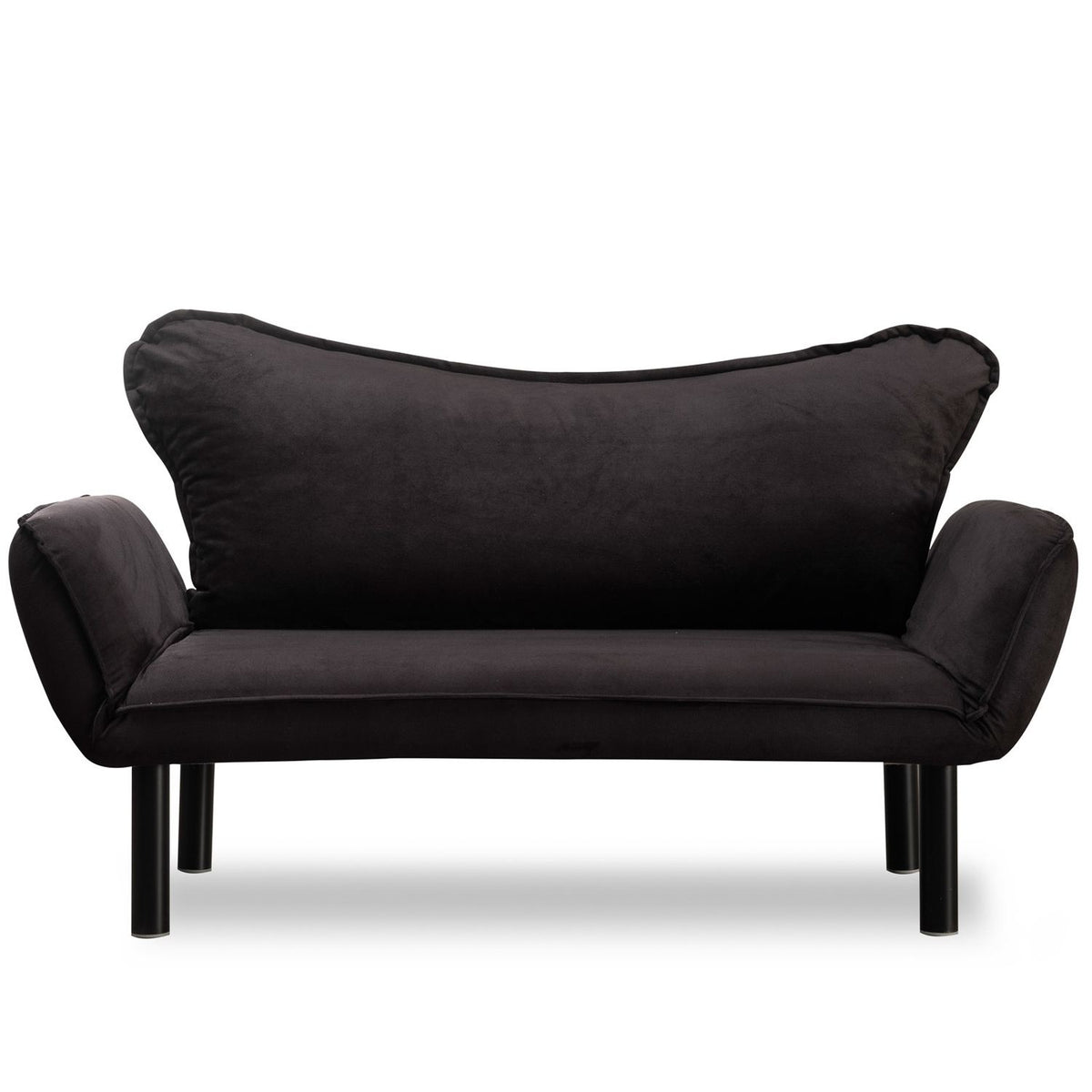 Chatto Bettsofa - Schwarz in Schwarz präsentiert im Onlineshop von KAQTU Design AG. Bettsofa ist von Atelier Del Sofa
