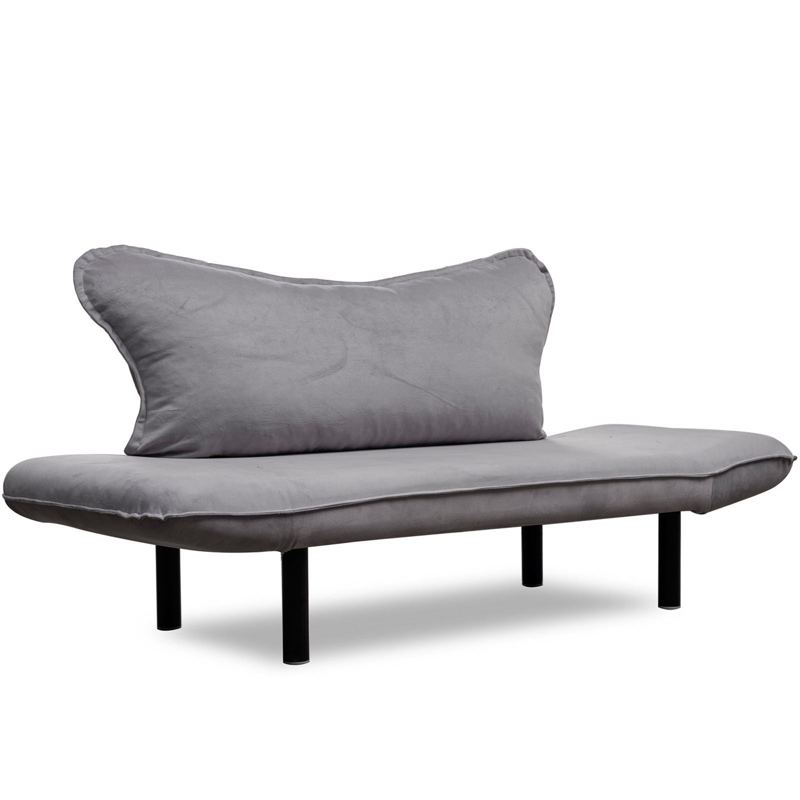 Chatto - Grey in Grau präsentiert im Onlineshop von KAQTU Design AG. Bettsofa ist von Atelier Del Sofa