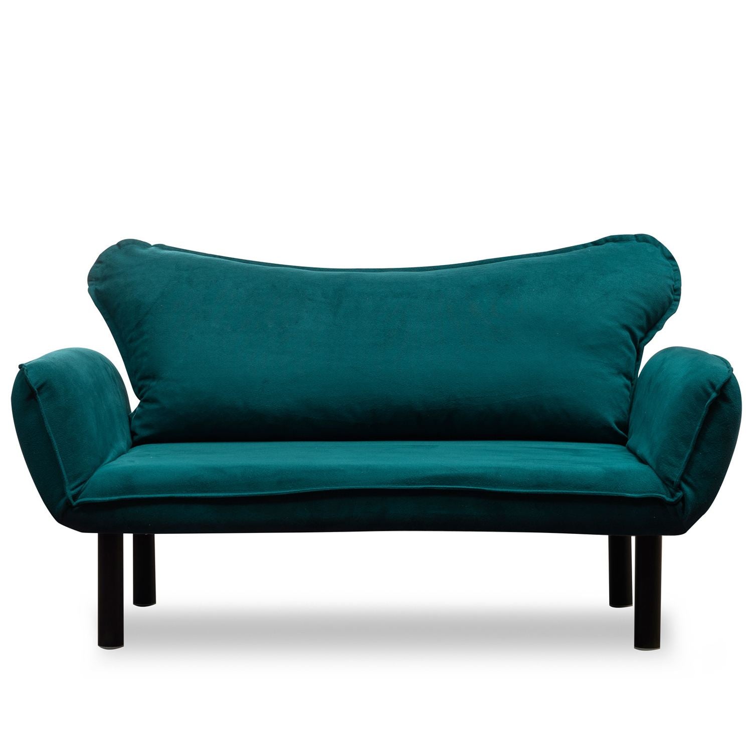 Chatto - Petrol Blue in Petrol Blau präsentiert im Onlineshop von KAQTU Design AG. Bettsofa ist von Atelier Del Sofa