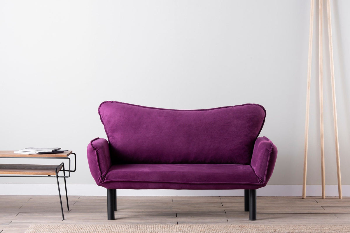 Chatto Bettsofa - Lila in Lila präsentiert im Onlineshop von KAQTU Design AG. Bettsofa ist von Atelier Del Sofa