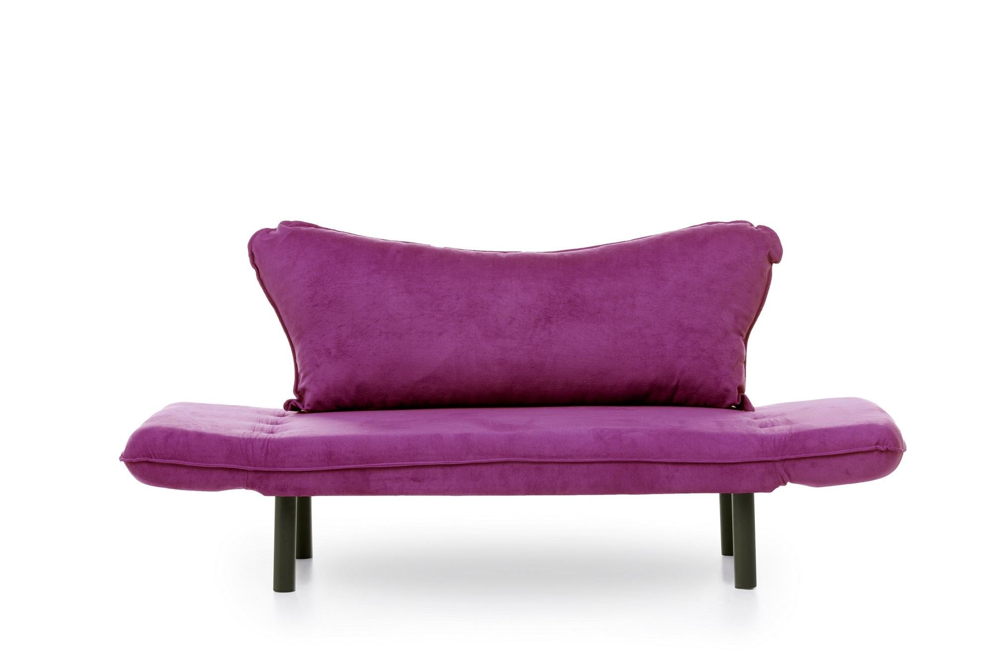 Chatto - Purple in Lila präsentiert im Onlineshop von KAQTU Design AG. Bettsofa ist von Atelier Del Sofa