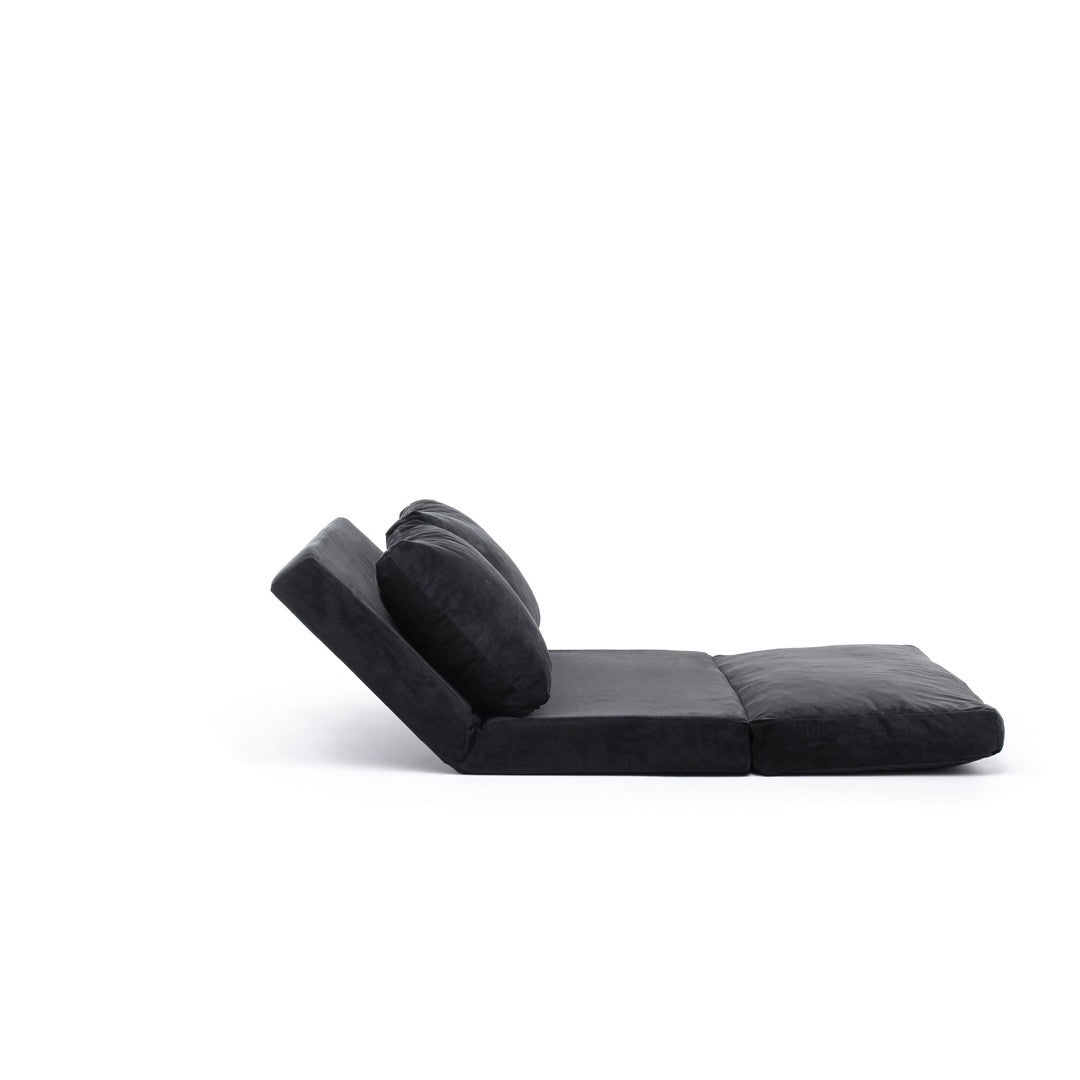 Taida - Black in Schwarz präsentiert im Onlineshop von KAQTU Design AG. Bettsofa ist von Atelier Del Sofa