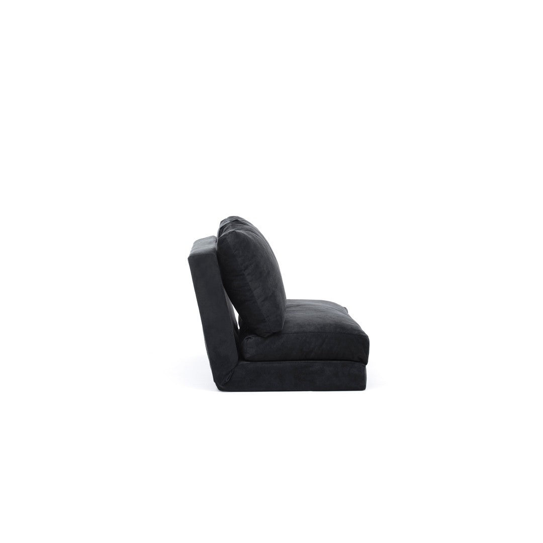 Taida Bettsofa - Schwarz in Schwarz präsentiert im Onlineshop von KAQTU Design AG. Bettsofa ist von Atelier Del Sofa