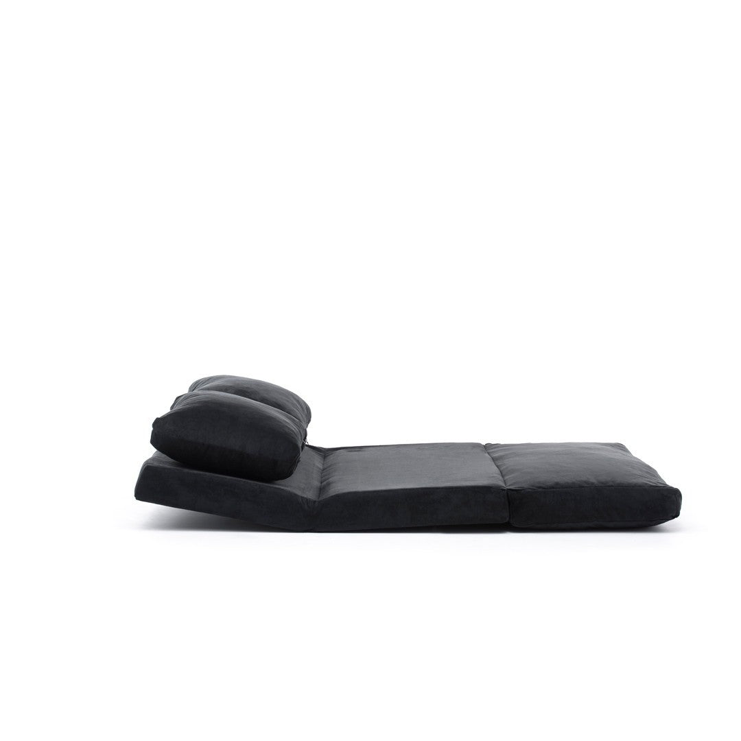 Taida - Black in Schwarz präsentiert im Onlineshop von KAQTU Design AG. Bettsofa ist von Atelier Del Sofa