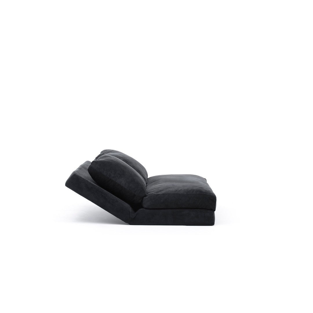 Taida - Black in Schwarz präsentiert im Onlineshop von KAQTU Design AG. Bettsofa ist von Atelier Del Sofa