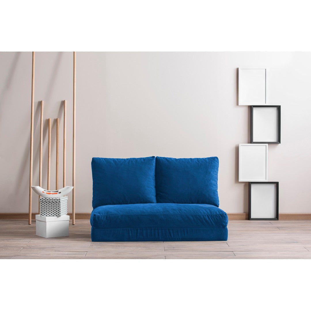 Taida - Blue in Blau präsentiert im Onlineshop von KAQTU Design AG. Bettsofa ist von Atelier Del Sofa