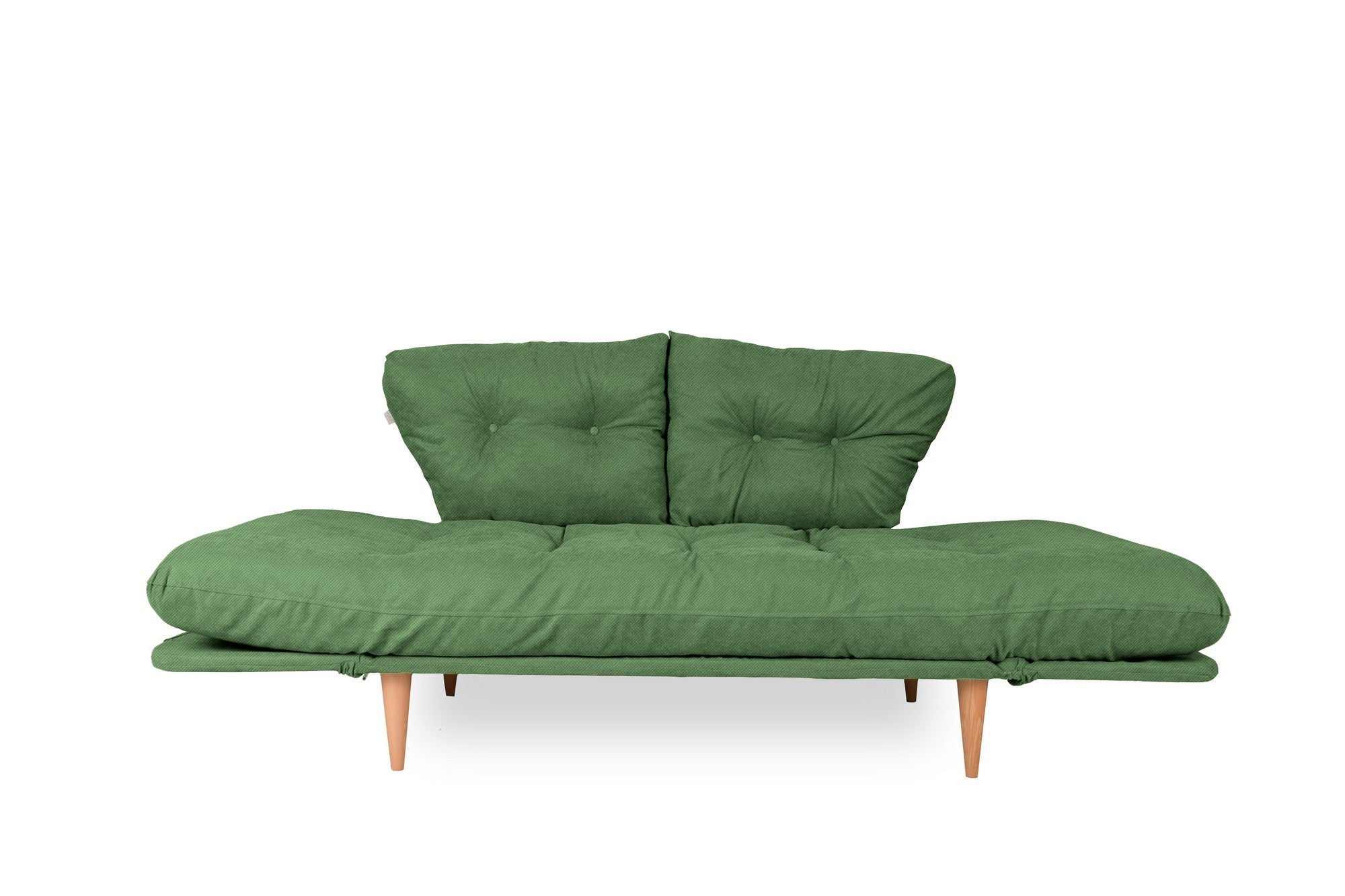 Nina Daybed - Green GR106 in Grün präsentiert im Onlineshop von KAQTU Design AG. Bettsofa ist von Atelier Del Sofa