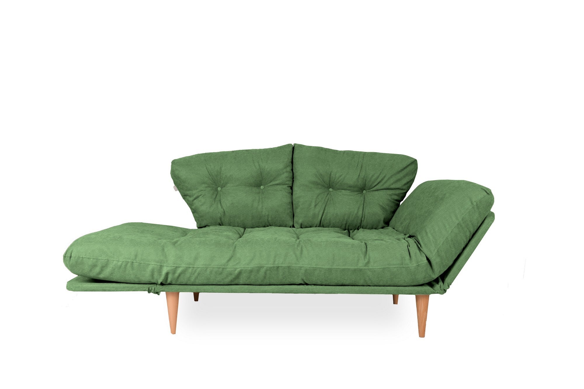 Nina Daybed - Green GR106 in Grün präsentiert im Onlineshop von KAQTU Design AG. Bettsofa ist von Atelier Del Sofa